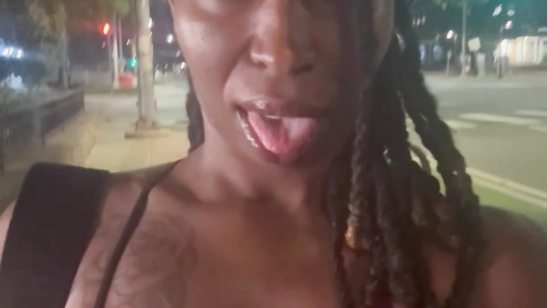 Titties out in public