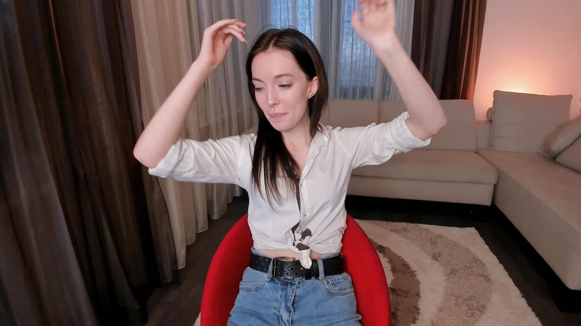 Dance on chair