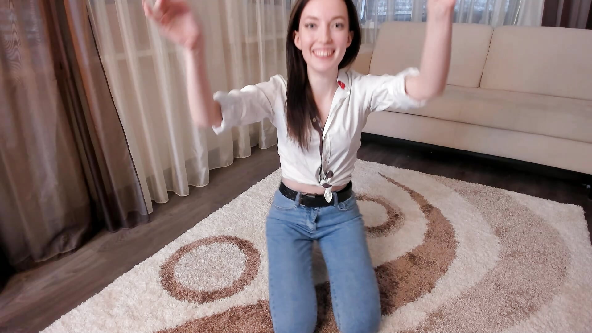 Dance on knees