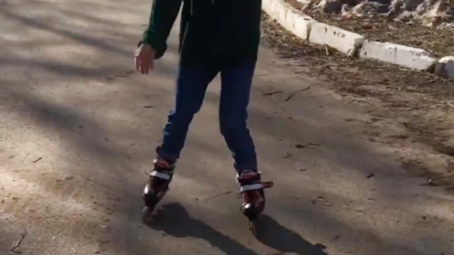 I am learning to ride rollers >3