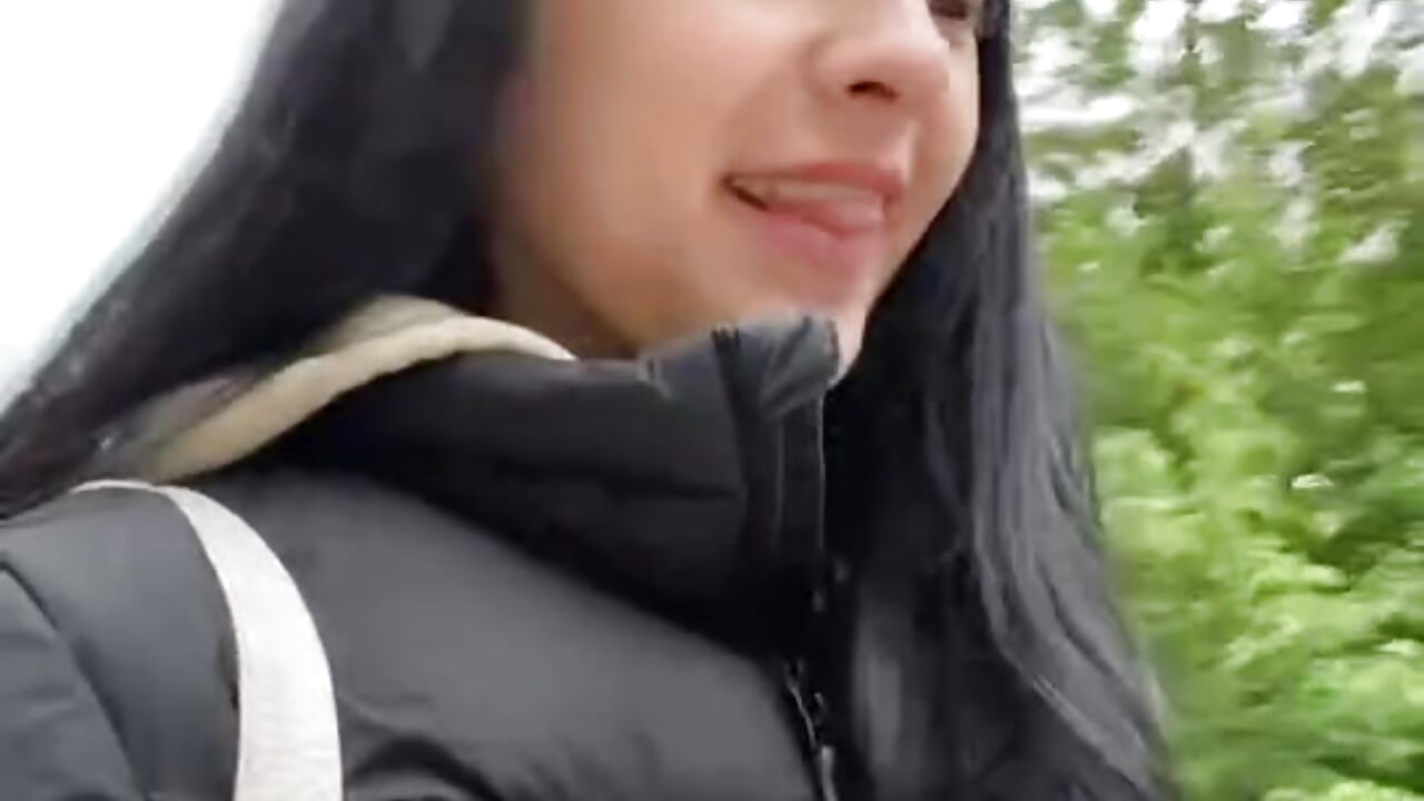 outside