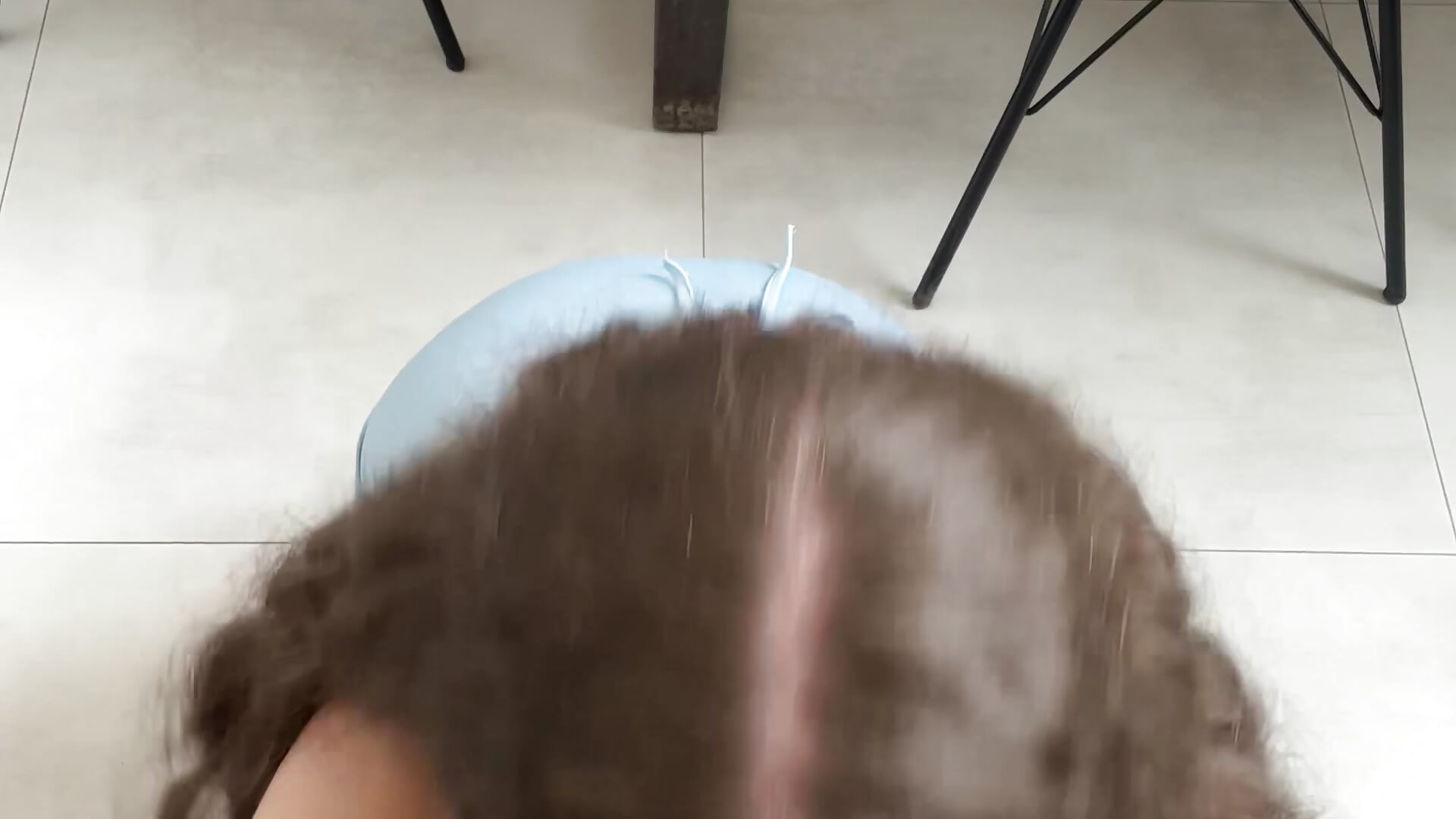 sloppy blowjob on my knees