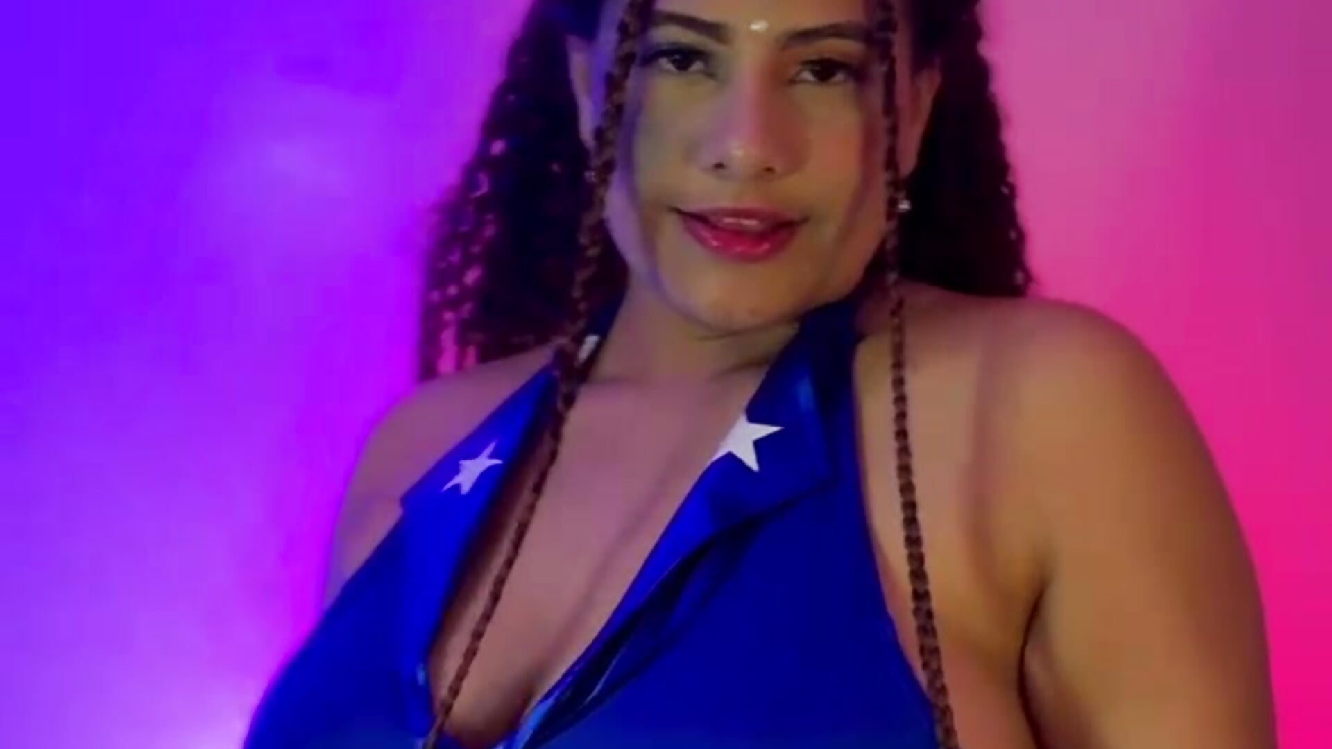 Stars, Stripes & Curves 💙 - video by eva_daemon cam model