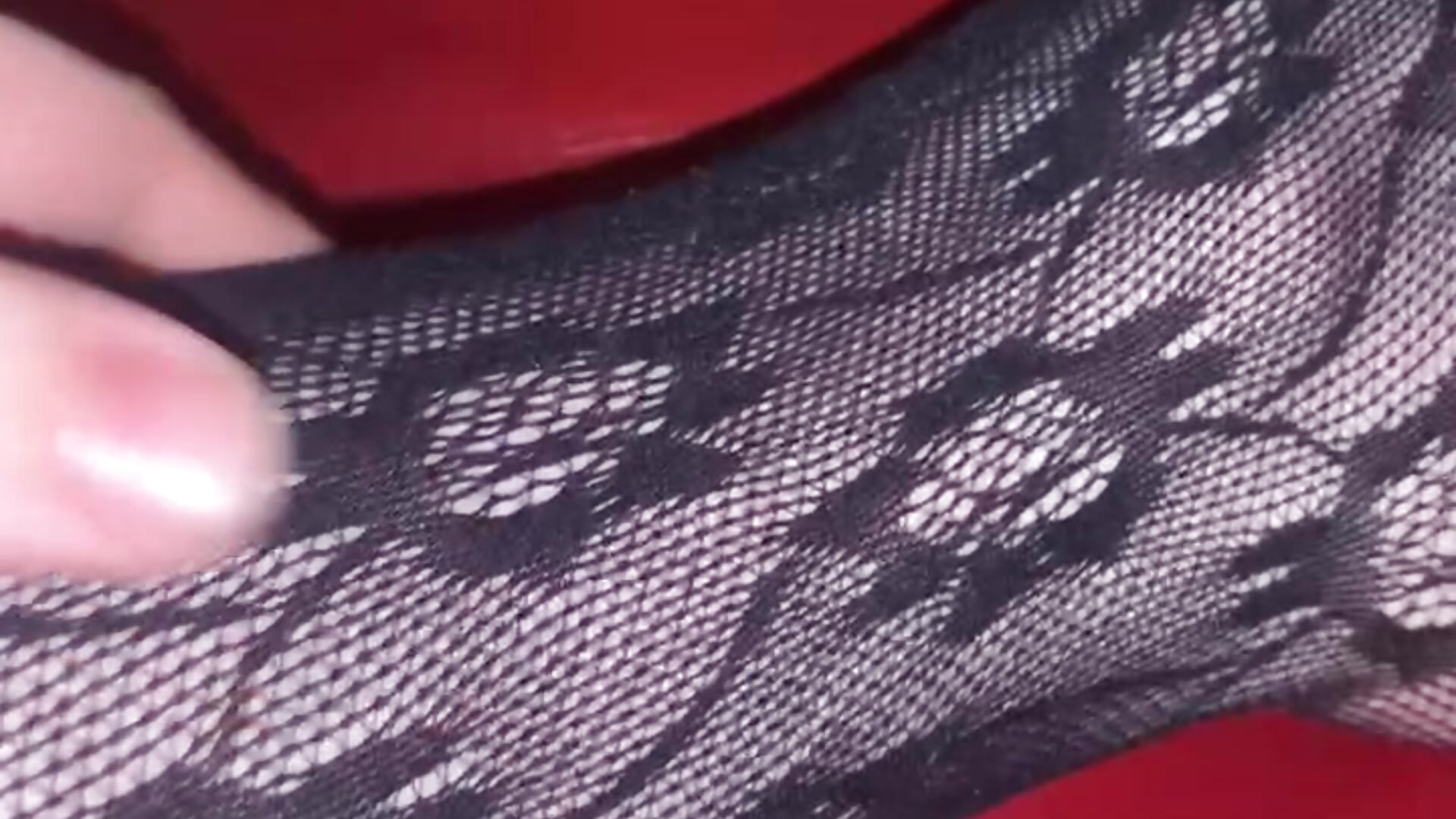 Feet and body stocking - video by footsy35 cam model