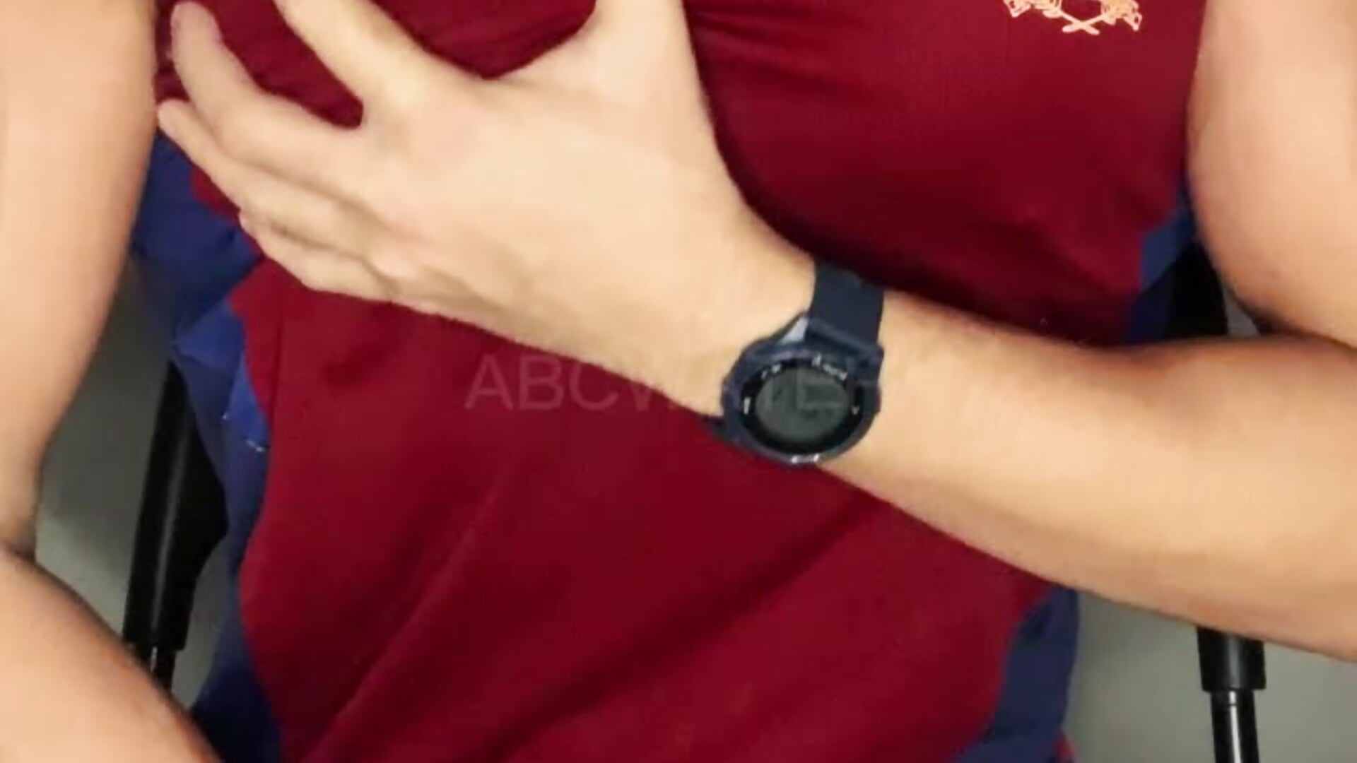 Cum in sweaty PT 訓練服和射精 - video oleh abcwater kamera model