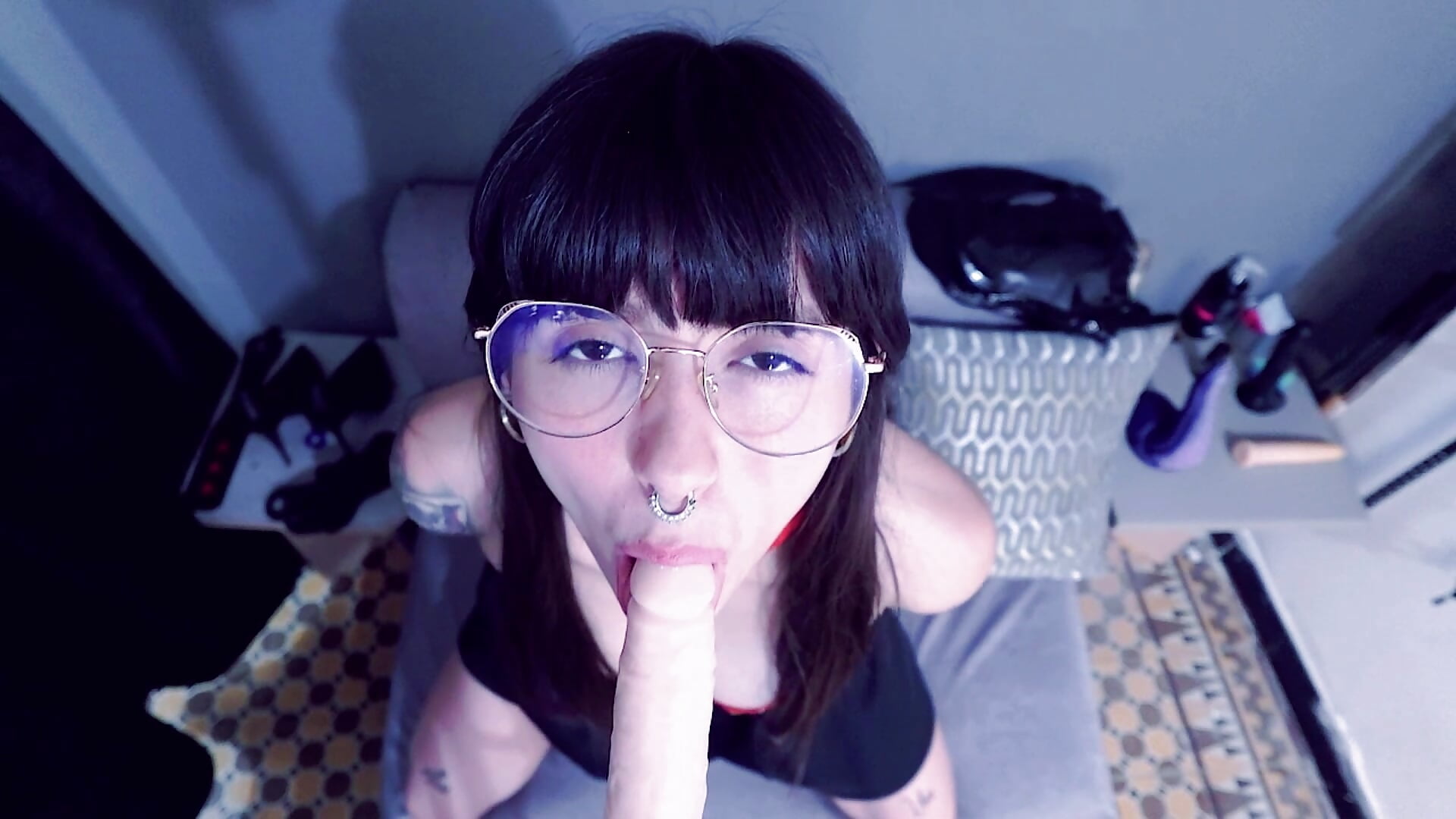 POV Sloppy blowjob - video by AliciaBasch cam model