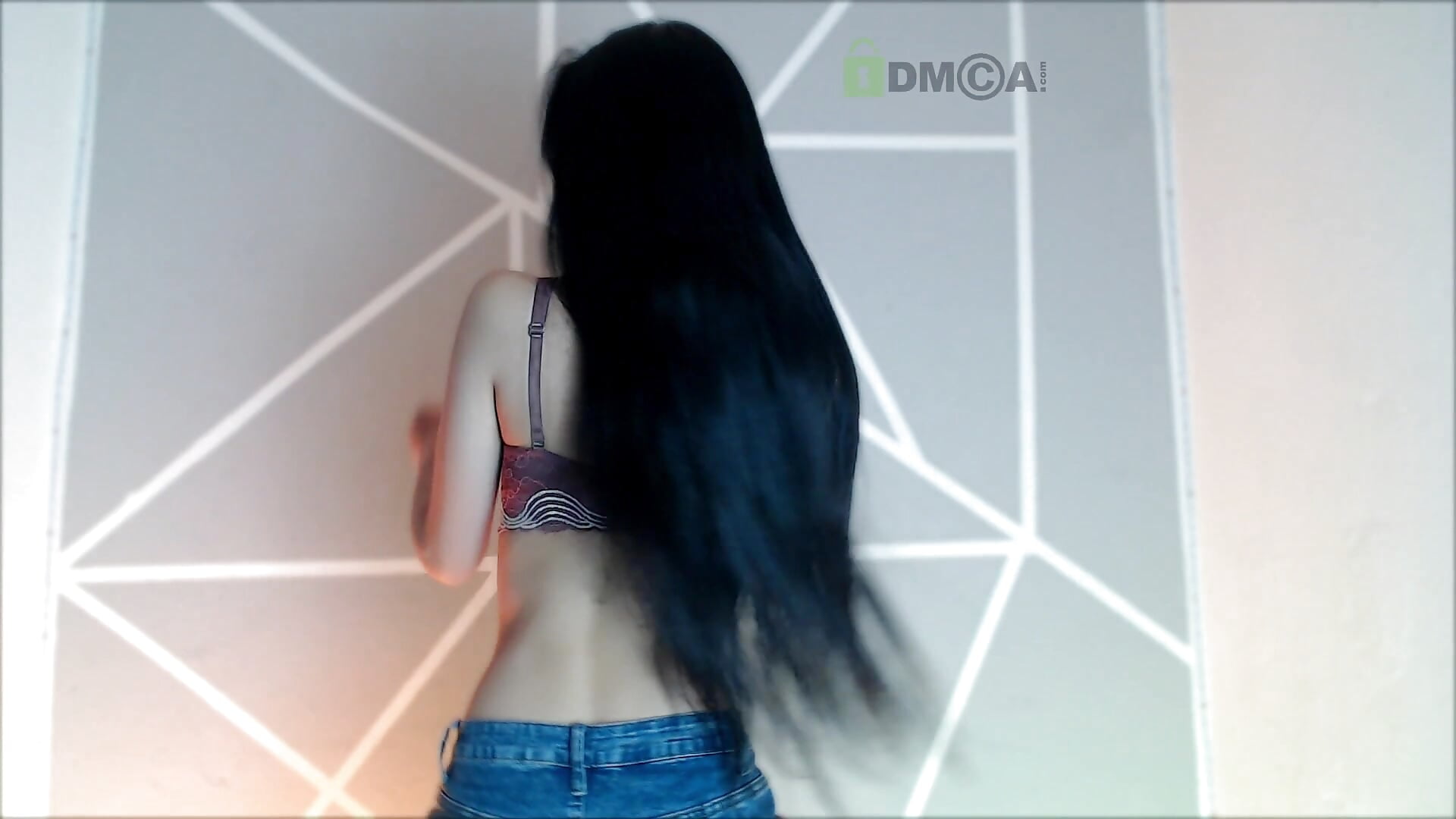 Complete striptease: Hot dance and finger play 🎯