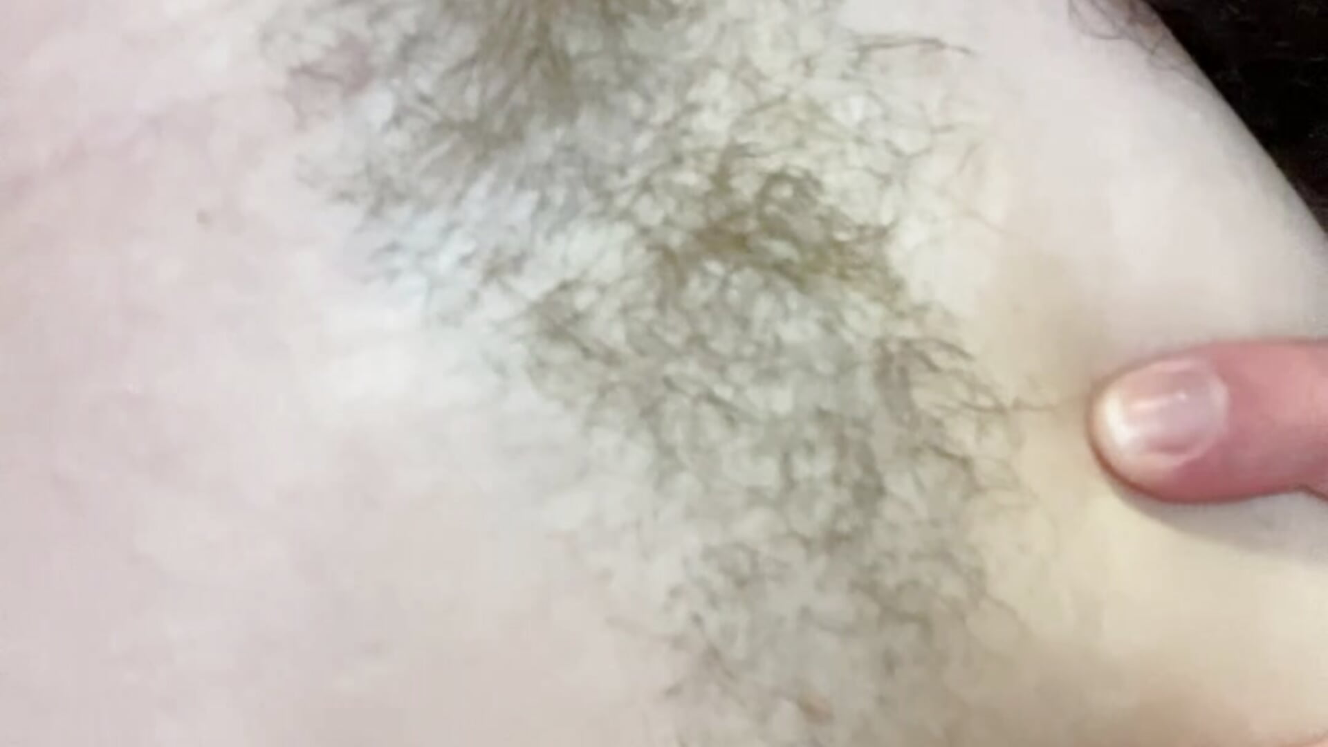 Rubbing Hairy Armpit!