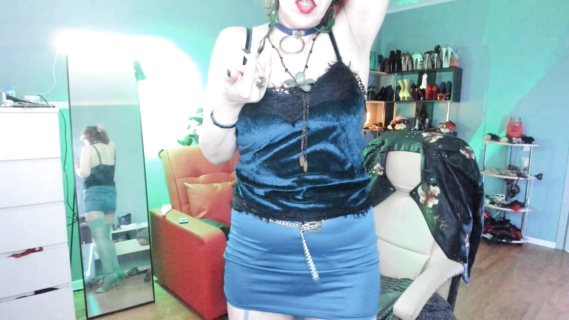 Kiss - video av GinaMiracle cam-modell