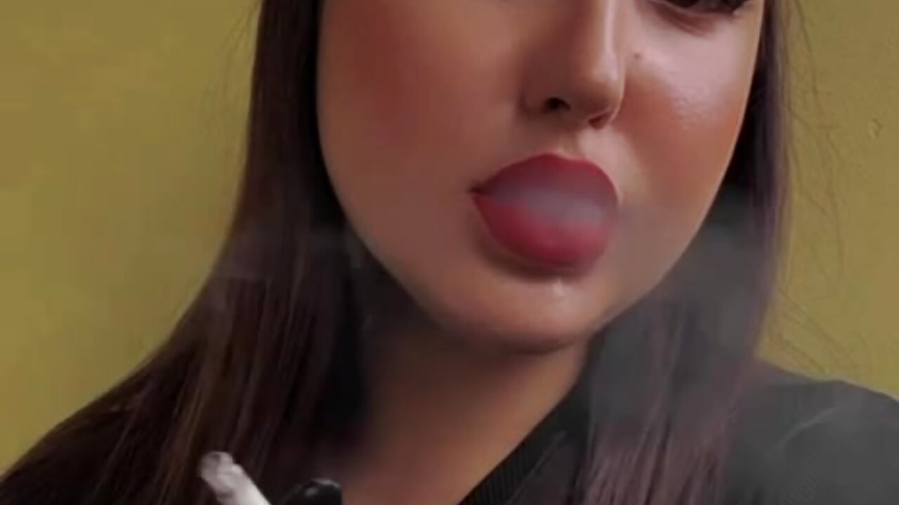 Smoke a cigarette