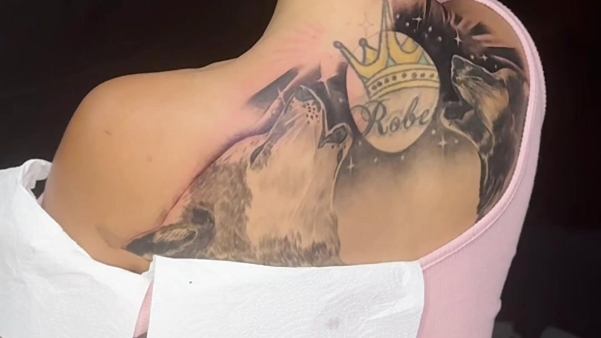 My tattoo is already finished ✔️ - video by pretty_pettite cam model