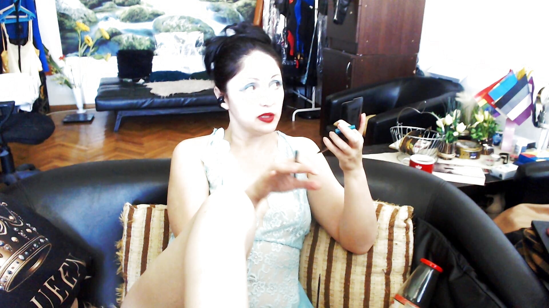 Submissive people and dick pleaser are 2 different people! I was established allready who u r ! - video oleh model kamera Imperatriza