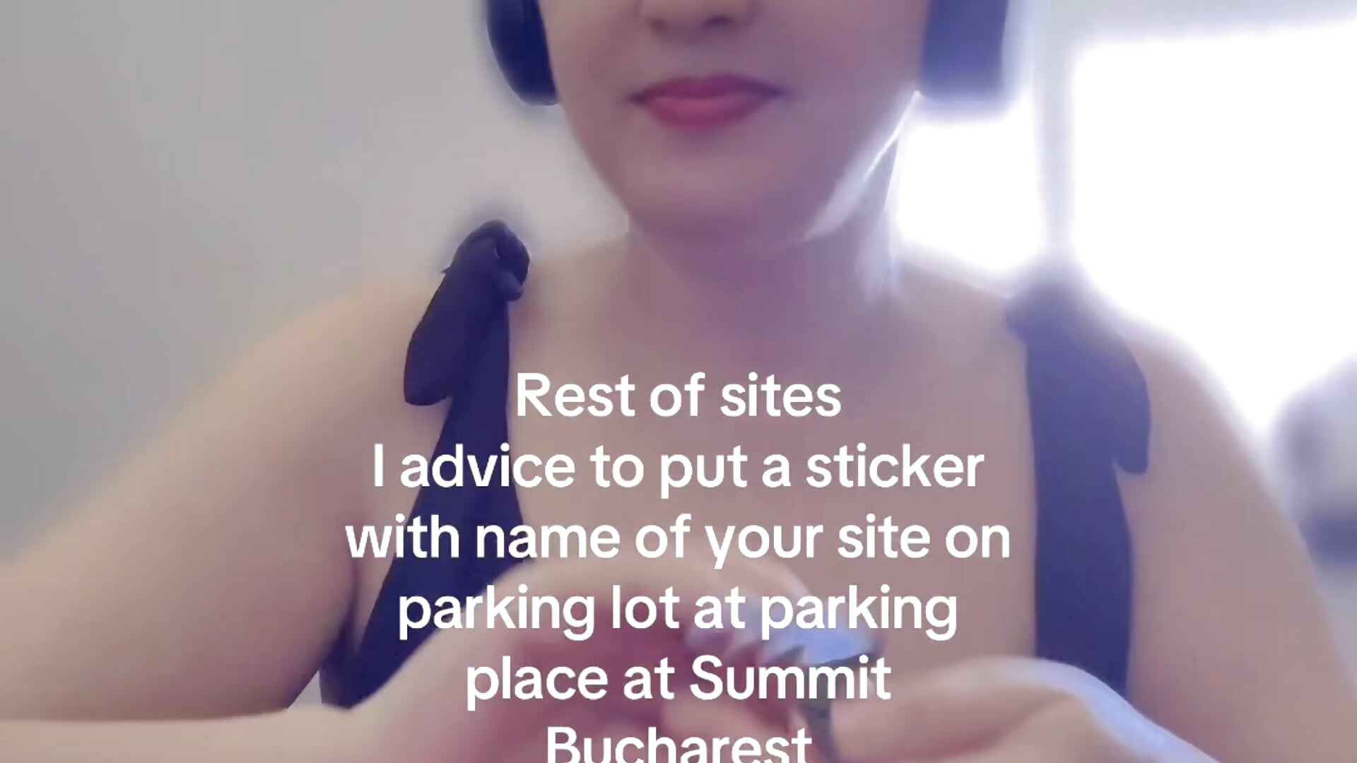 Advices at Bucharest Summit - video van Imperatriza cam-model