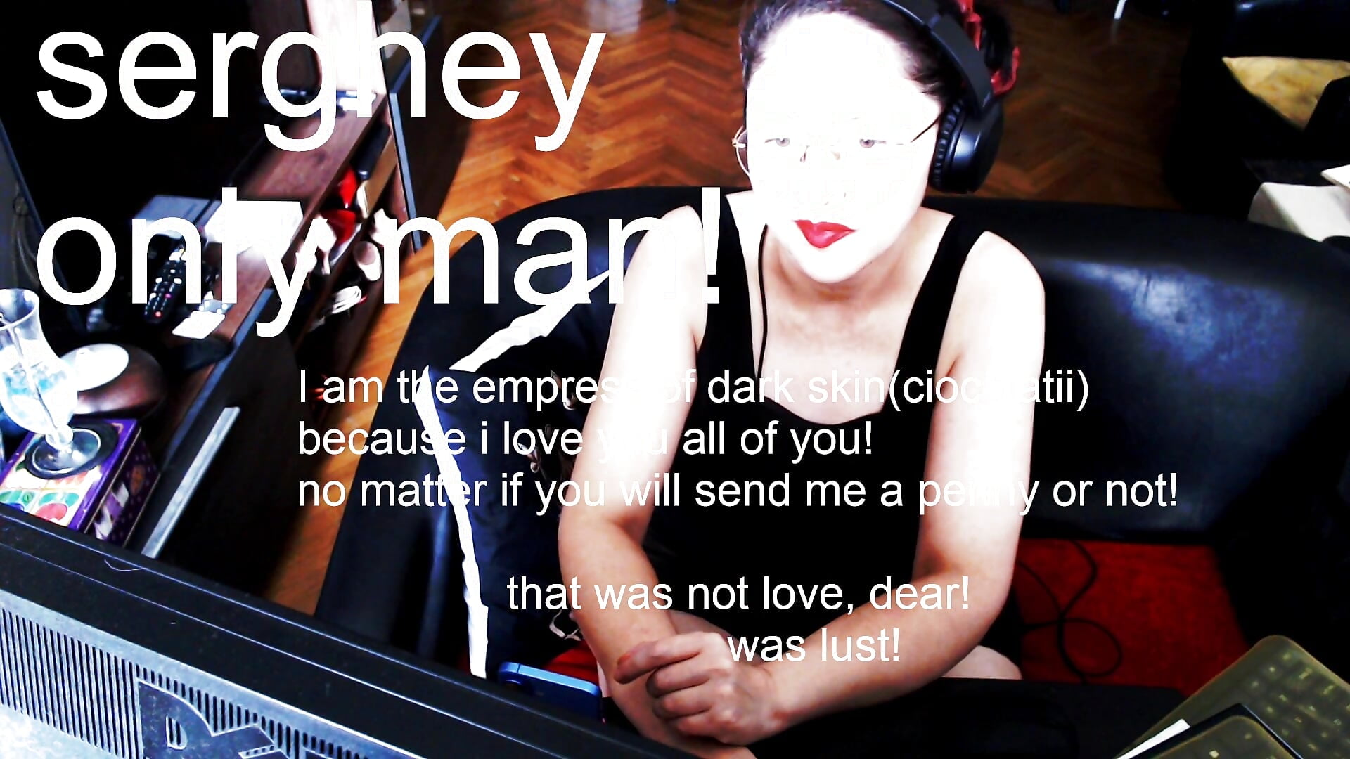 serghey  only man! have the ehart of a female! - video van Imperatriza cam-model