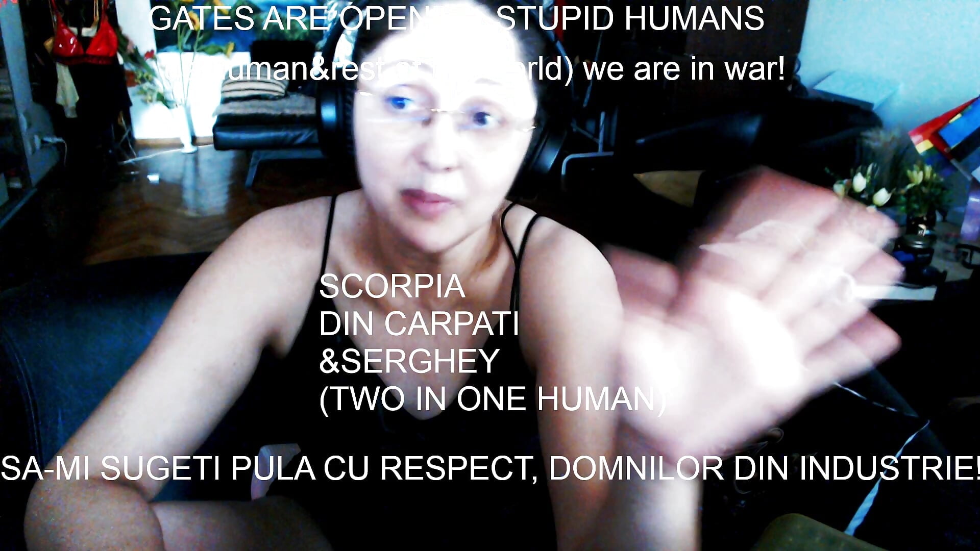 old crap from scotland, try to seek your finishing outside of internet! - video av Imperatriza cam model
