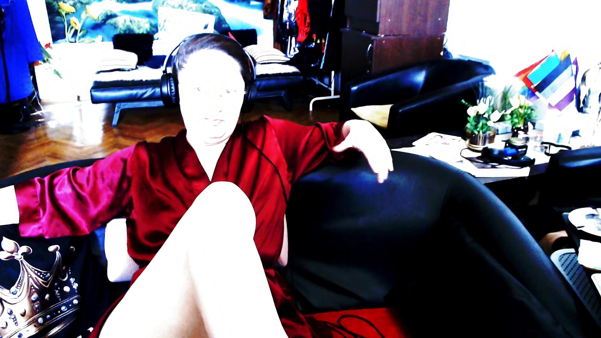 Have a lovelly day, ebony SIR(self entitled asshole, renamed by me:shithole):SCORPIA DIN Car truth! – video od webkamerové modelky Imperatriza
