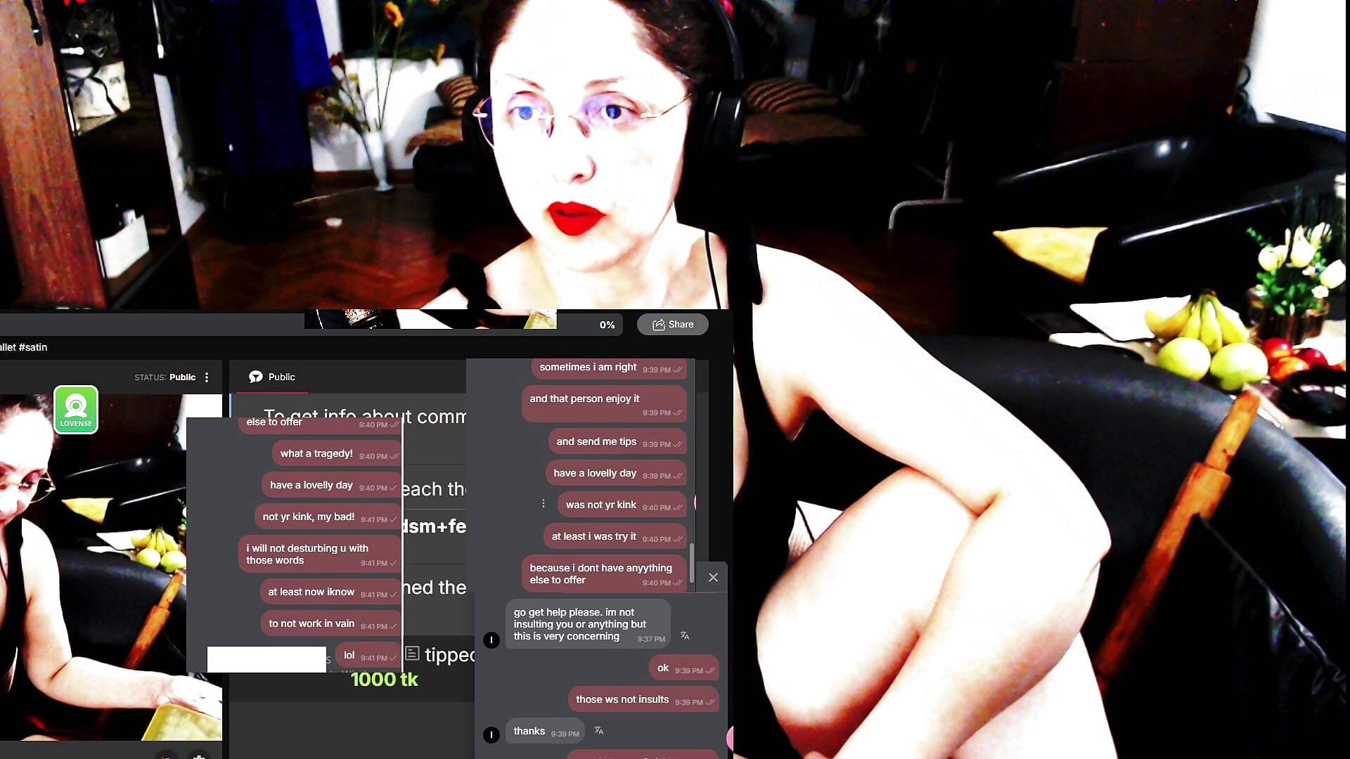 Joi oral fixation with a prop called strapon(humiliatrix job), is not blowjob from hardcore – видео вебкам-модели Imperatriza