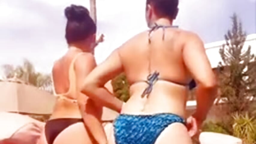 Bikini fun - DarkAngelDoms adlı kamera modelinin videosu