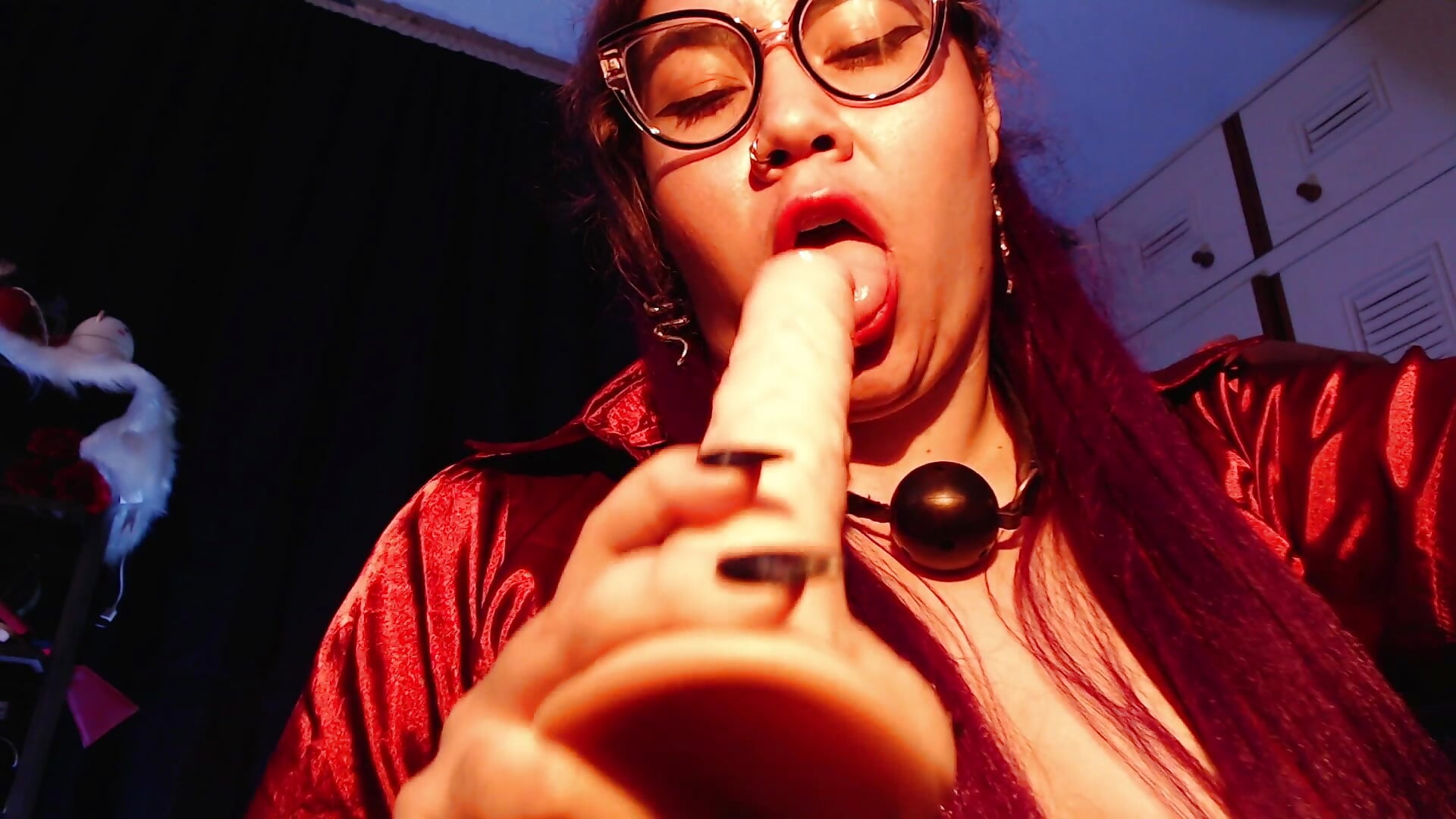 SPIT AND DROOLING IN YOUR COCK - video by LilithBolton