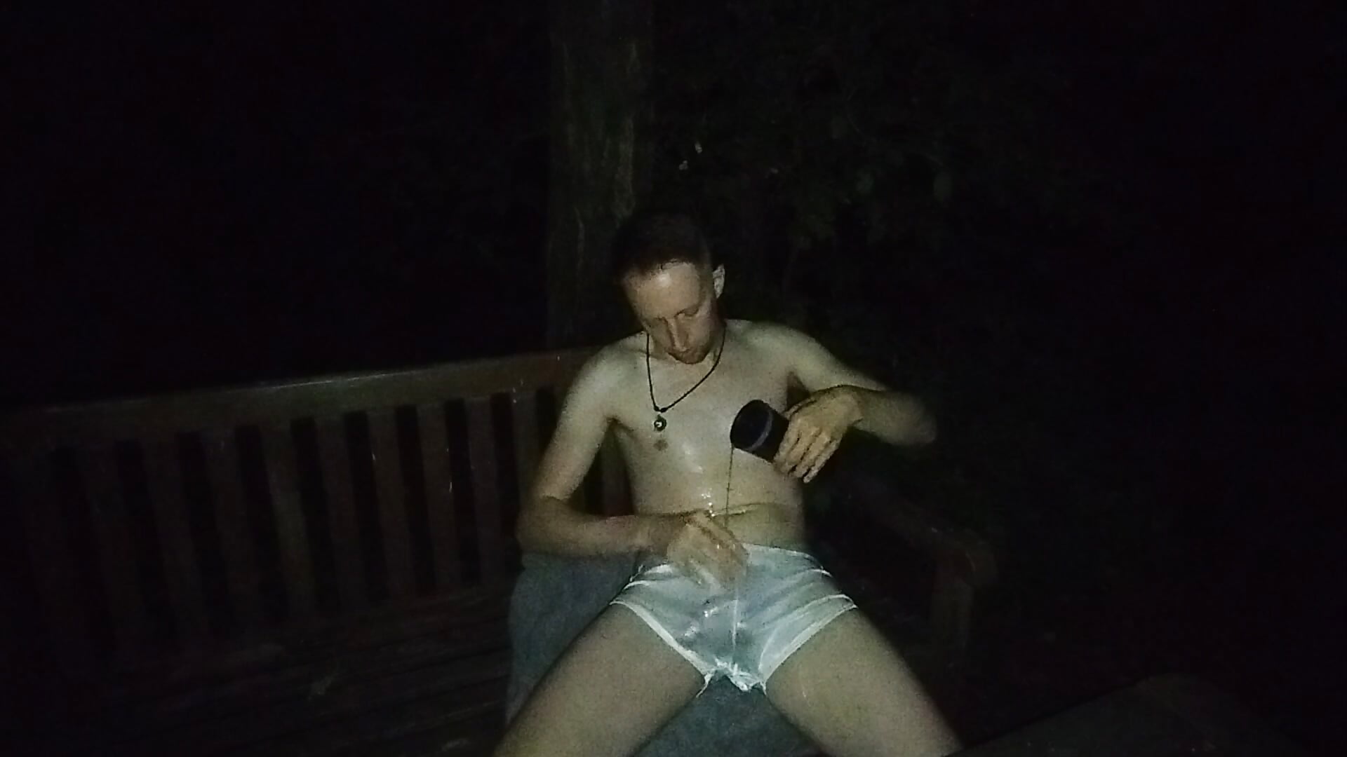 Wet my Shorts outdoor