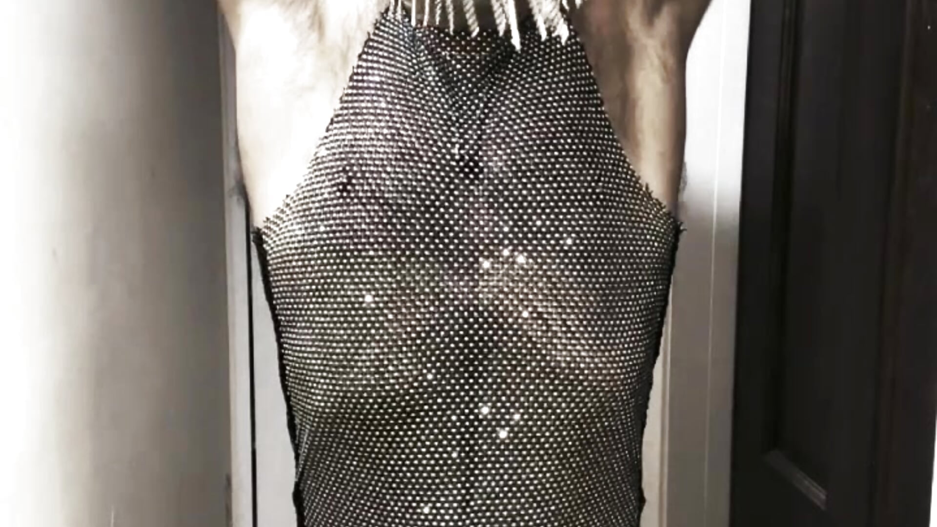 Silver/Chrome version "Chain Mask, Chain Jock" - video oleh DaddySnowXX kamera model