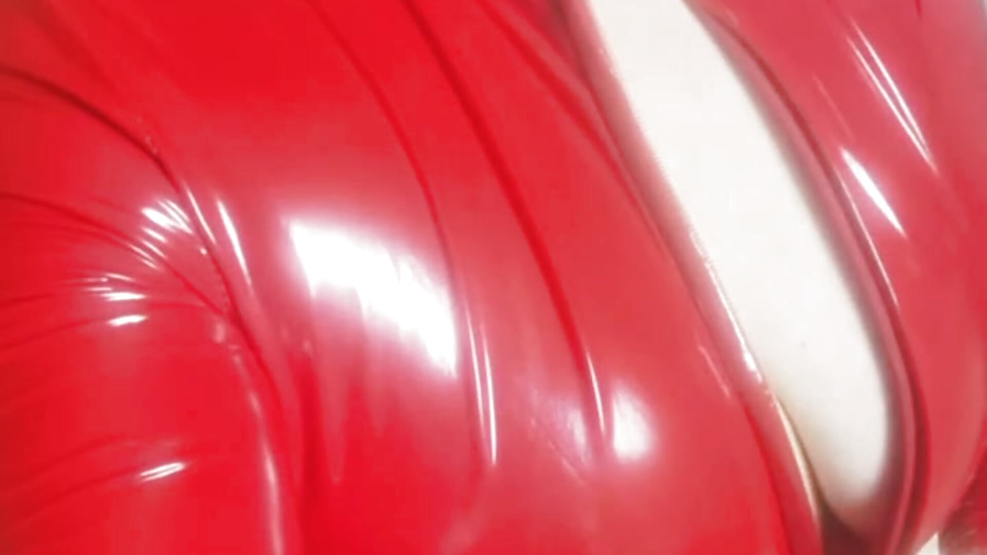 Unzip a latex suit and a little flirting with you