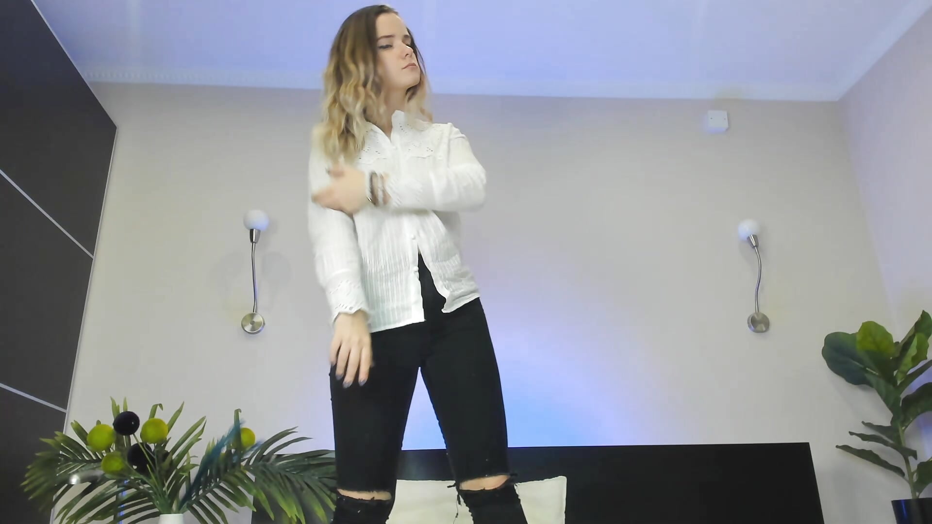 Flirty dance