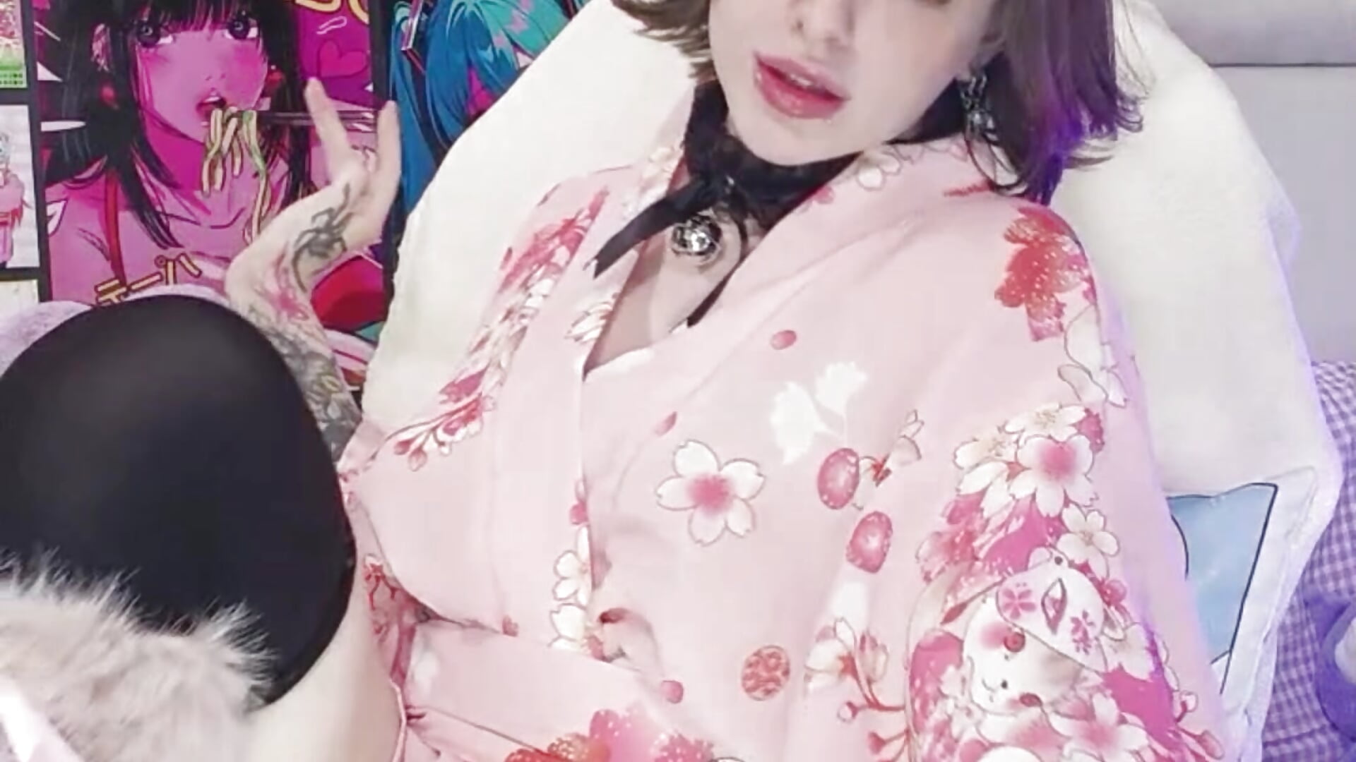 meow tease - video van Supaidagaru cam-model