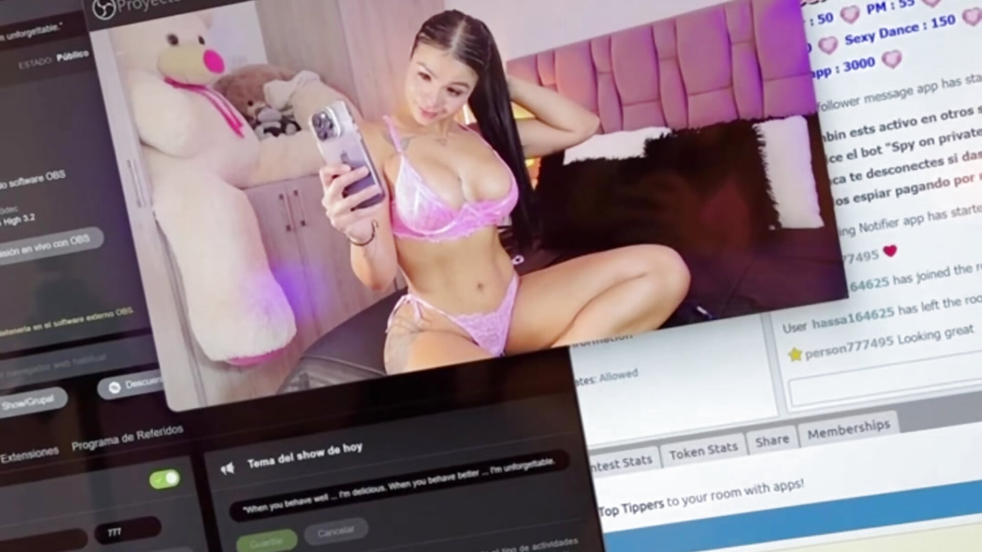 Perfect😍 - video by SophiaKarson cam model