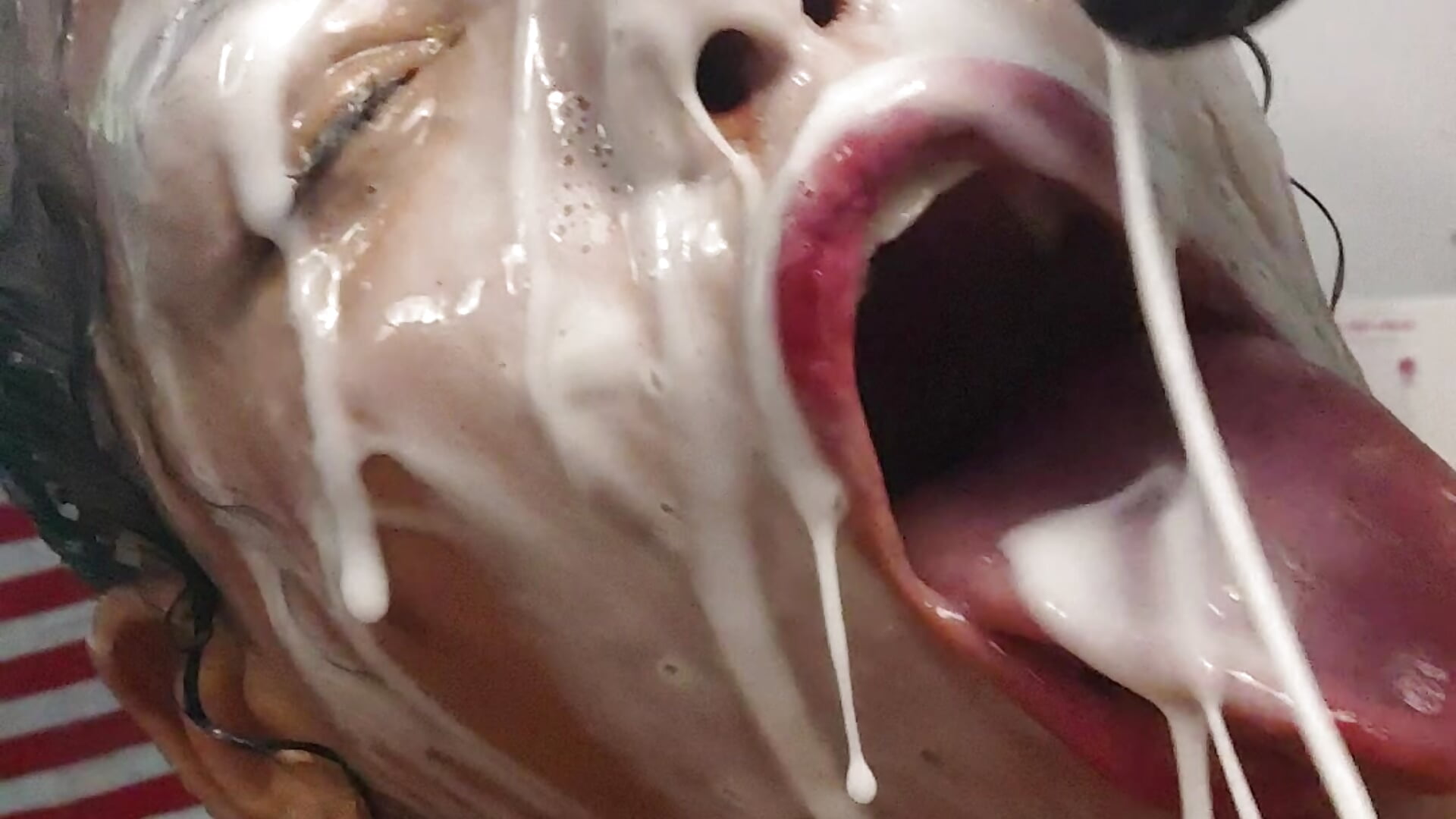 HARD BBC finish in My face 💦 - video by Anabel693 cam model