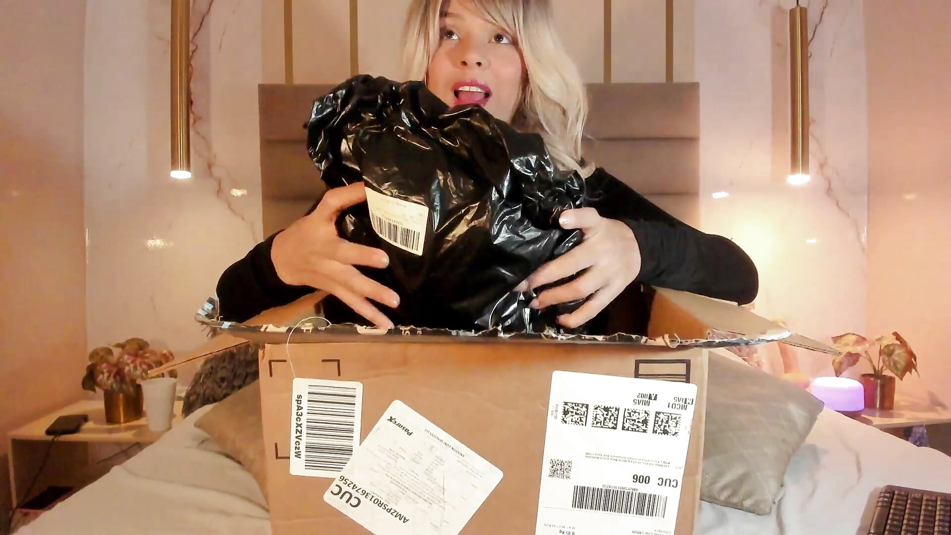 Unboxing Christmas present