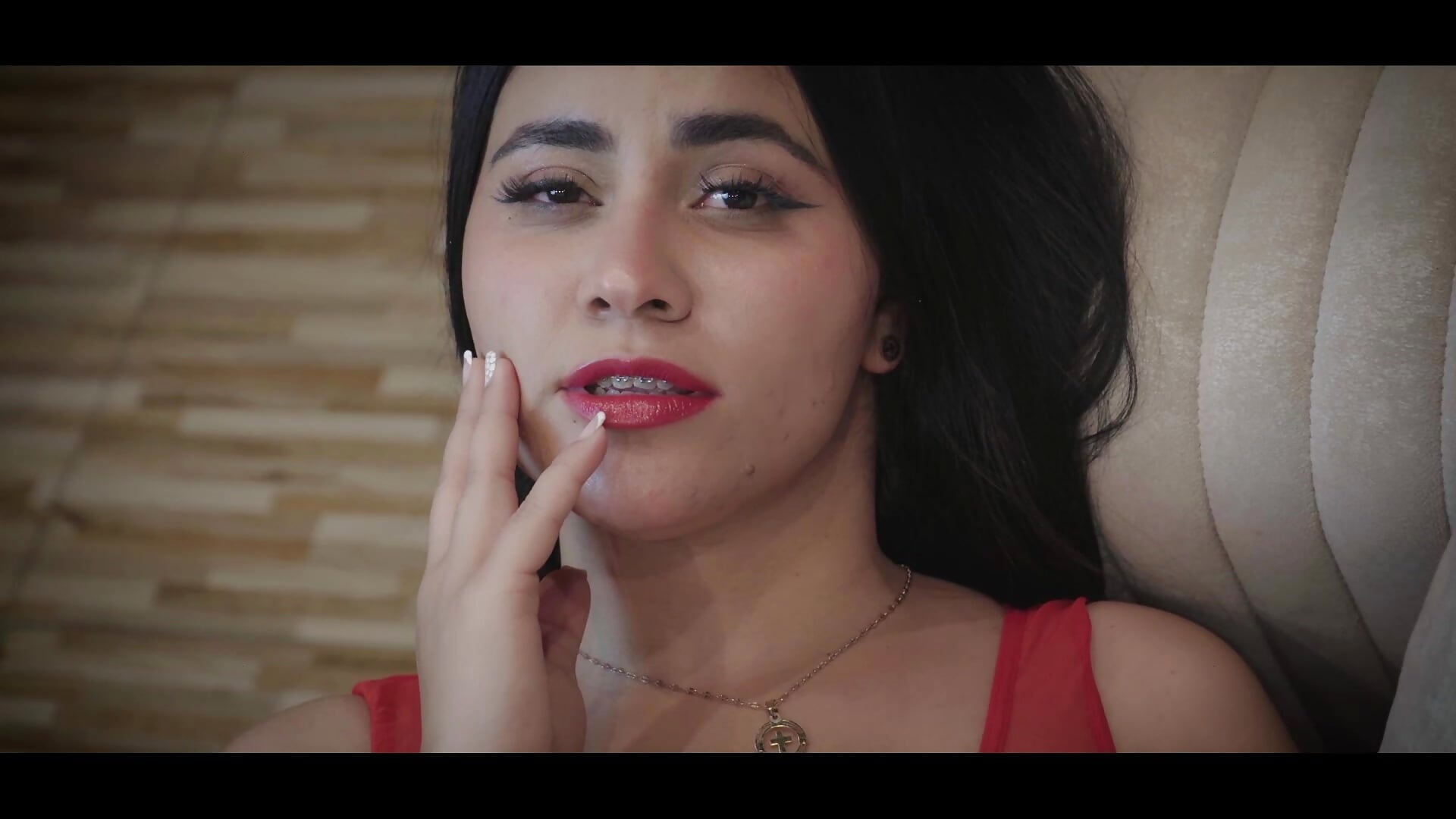 Sexy red lingerie ❤️‍🔥 - video by Brenda_Garcia cam model