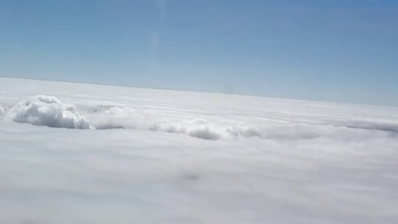 In the sky