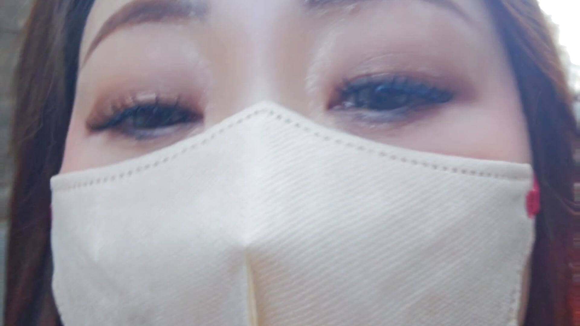 3月マツエク帰り道( ꇐ₃ꇐ )