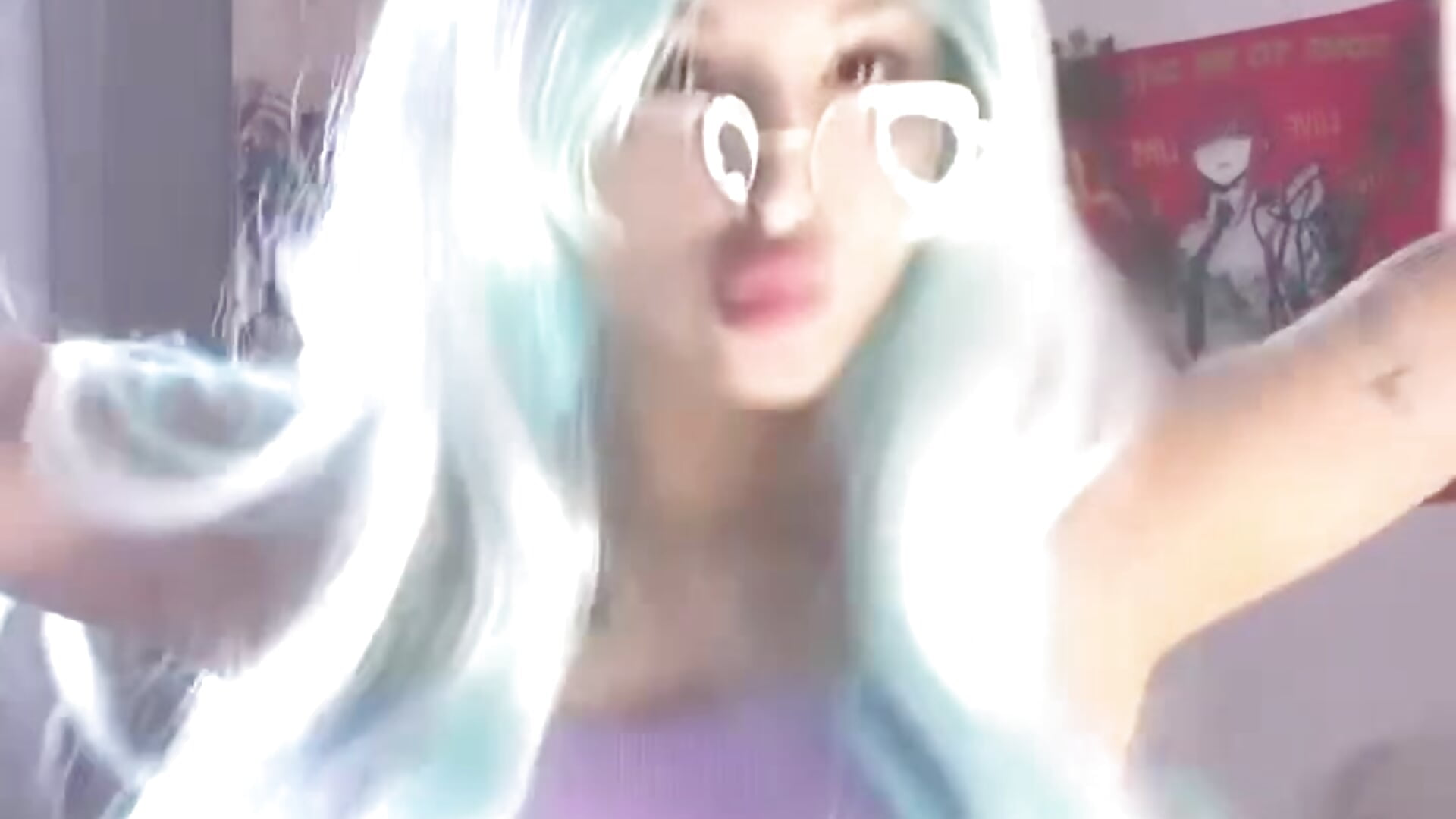 chest jumping) - video by folinskayyya cam model