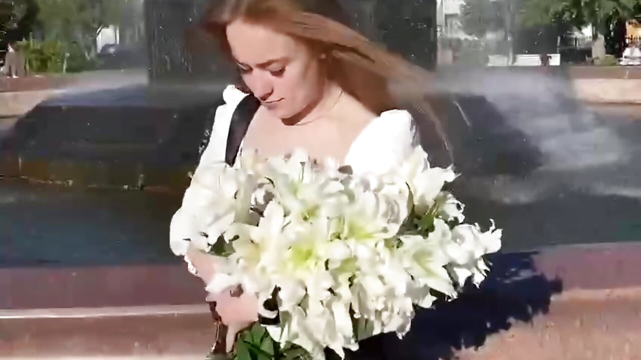 White lilies