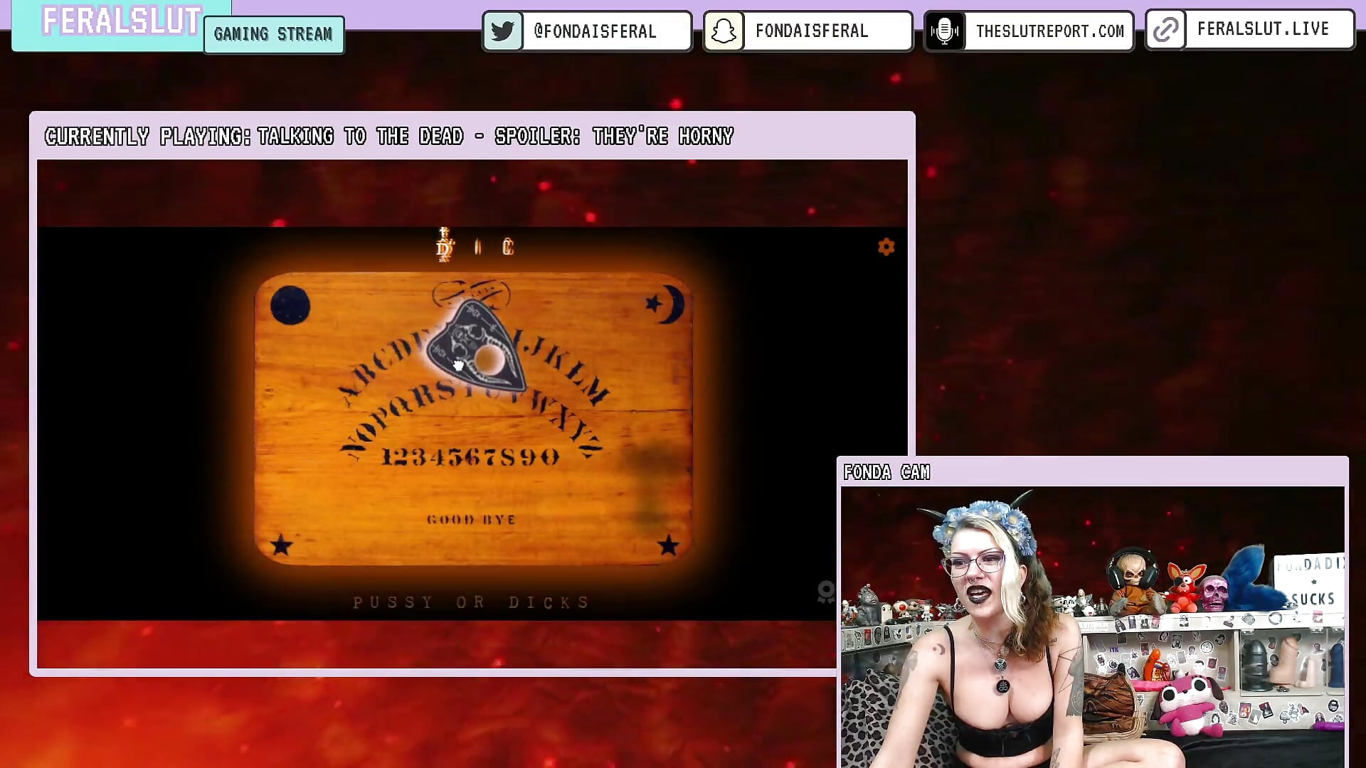 Halloween Shenanigans: Sexting the 💀 - video by FondaDix_ cam model