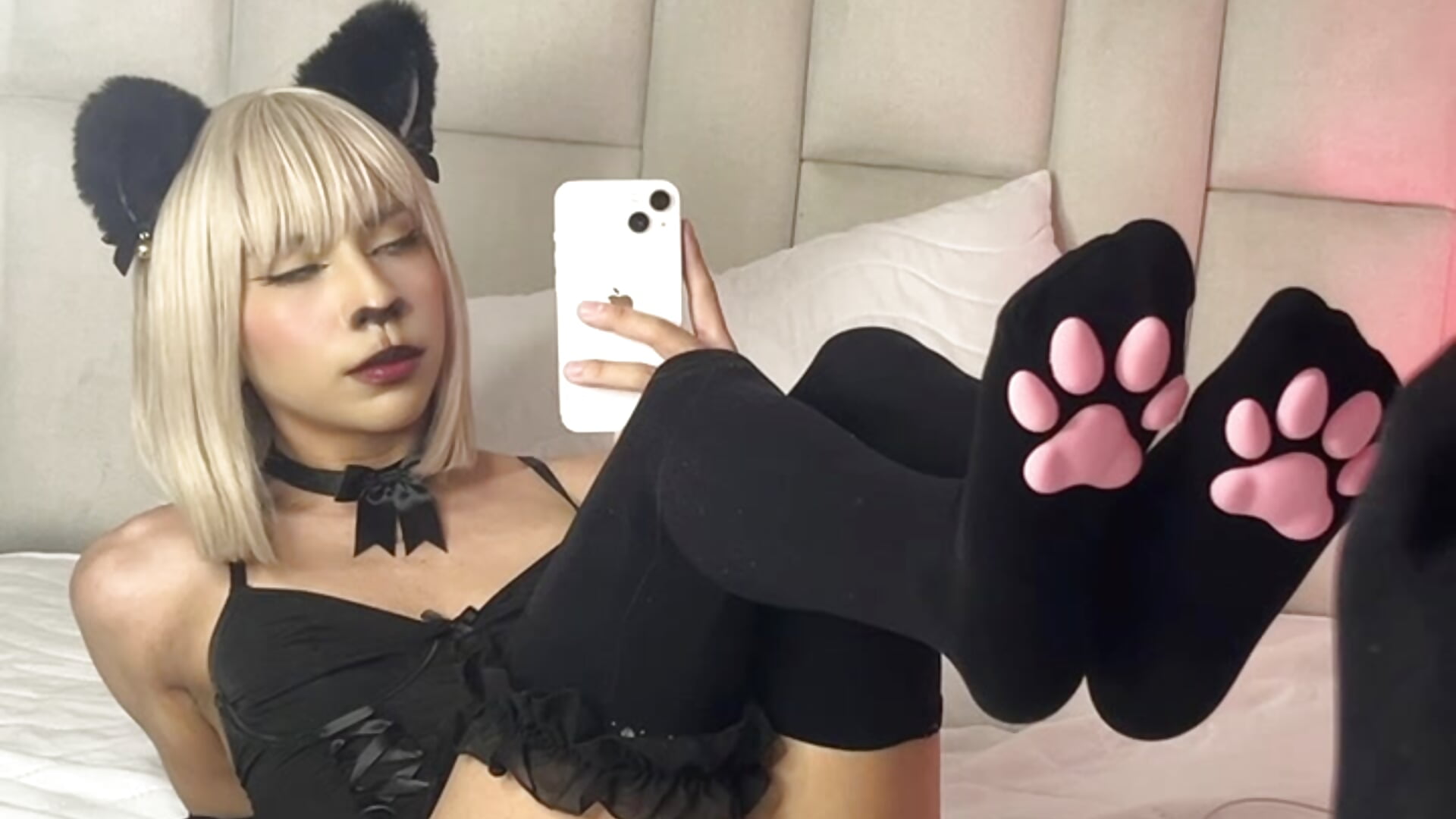 🐈‍⬛ - video by k1ttyerotica cam model