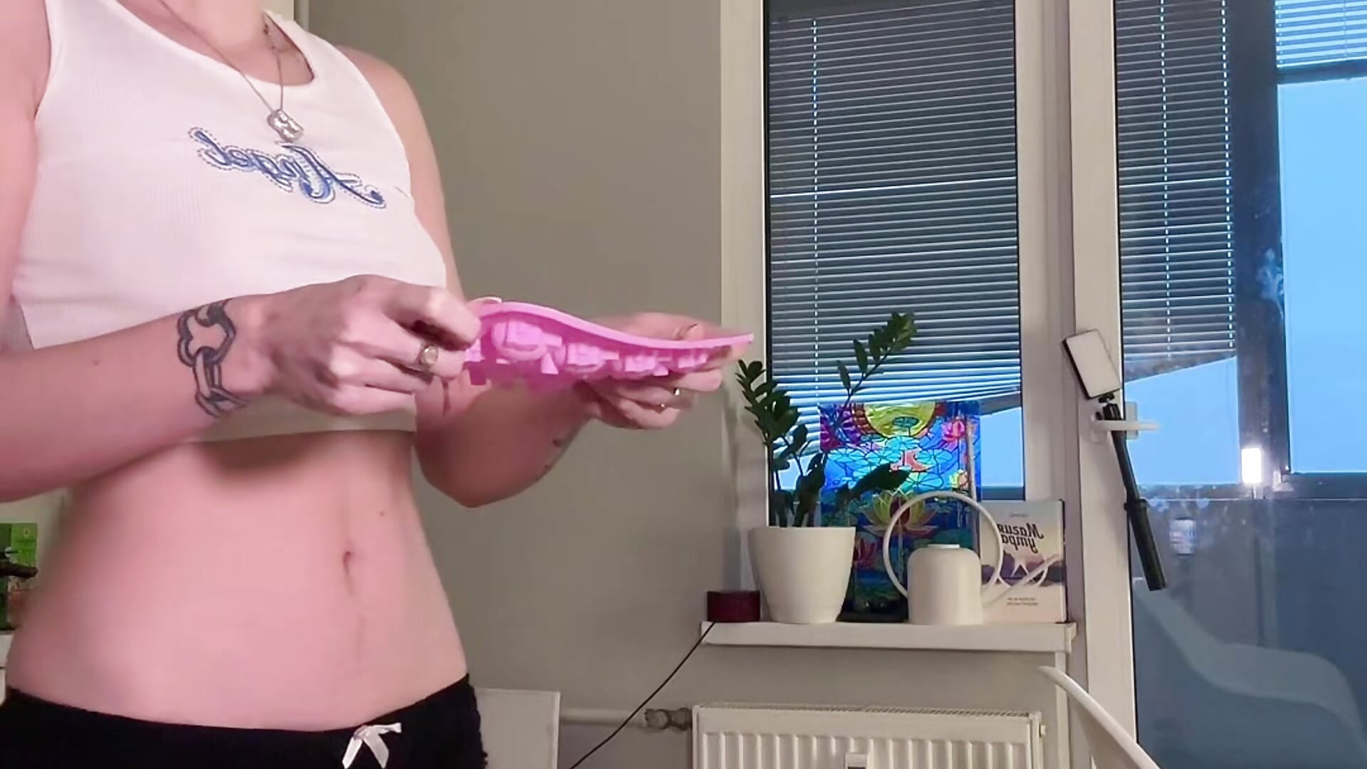 this is always scares me 😭 - video by LoraaDoll cam model