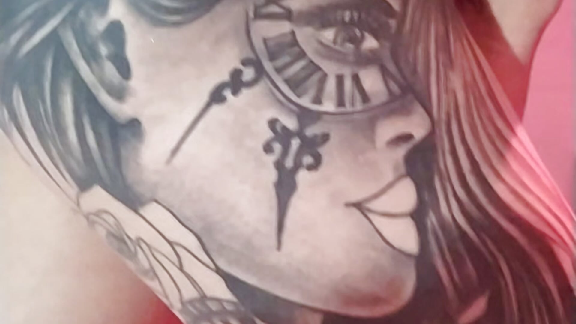 Showing my tattoos