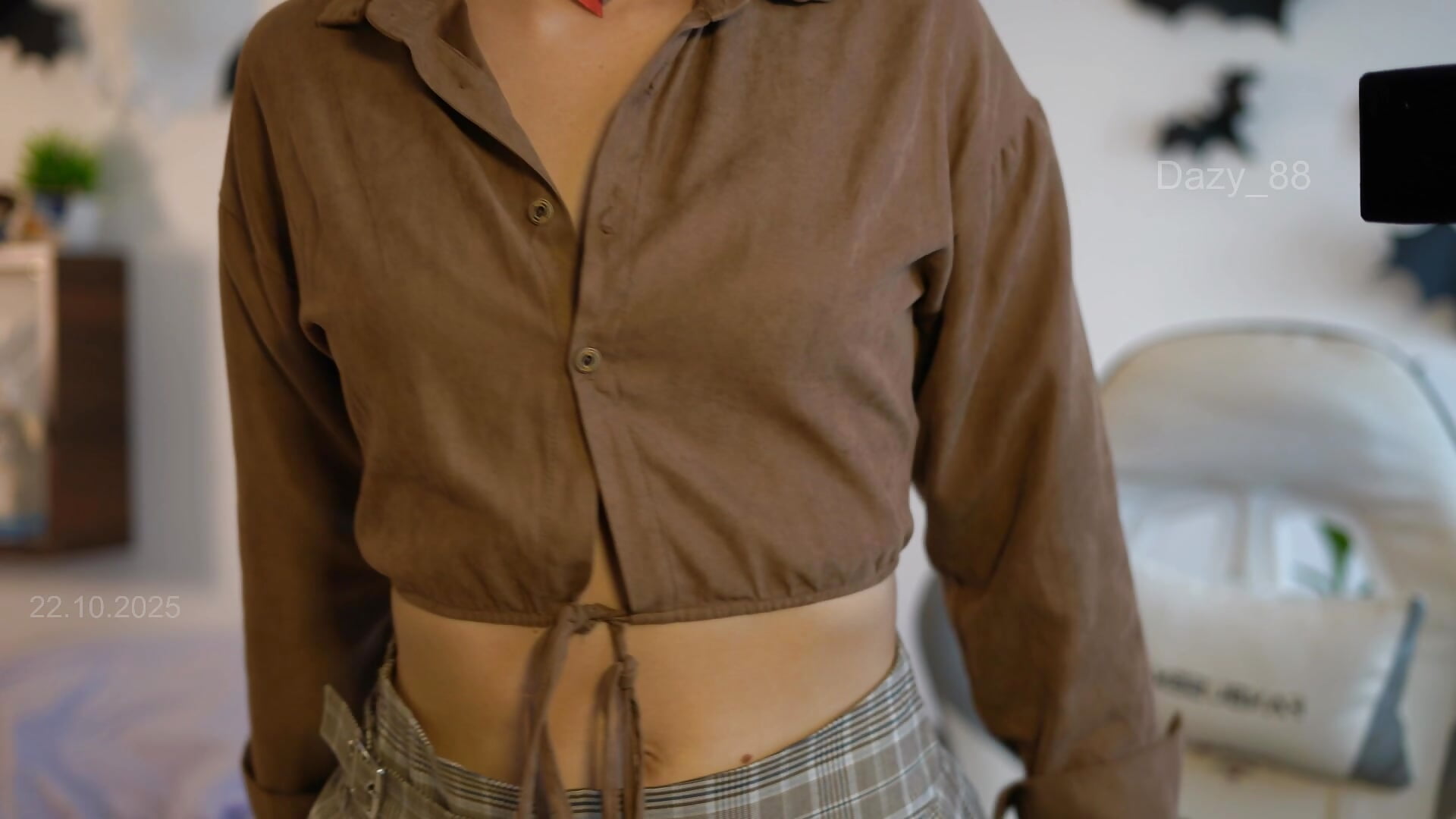 Halloween makeup - video by dazy_88_ cam model