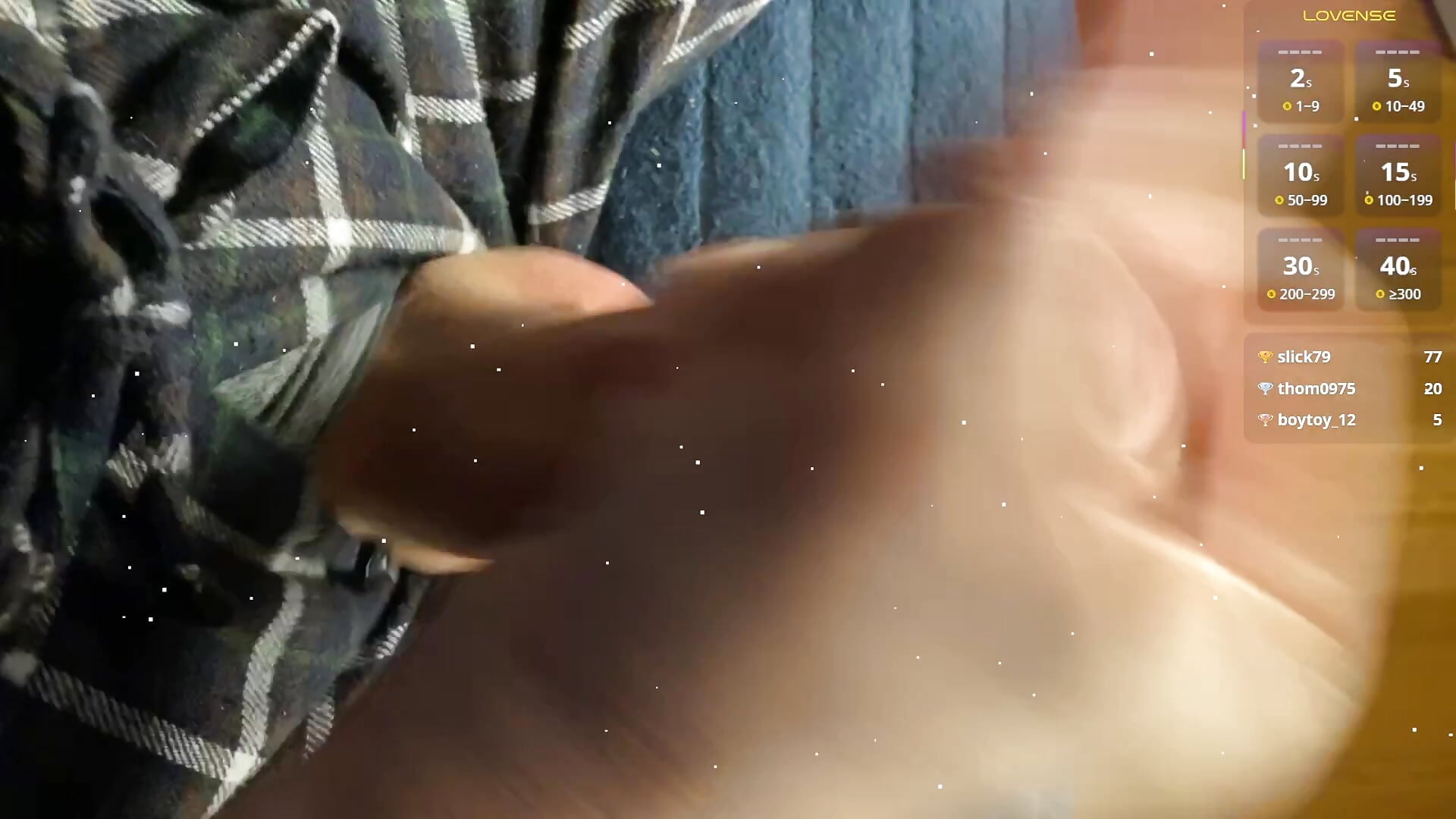 Eat out of the palm of my hand