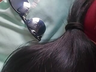 BLOWJOB ON THE PLANE - Vídeo de -AlizeeBonnie, modelo de vídeos
