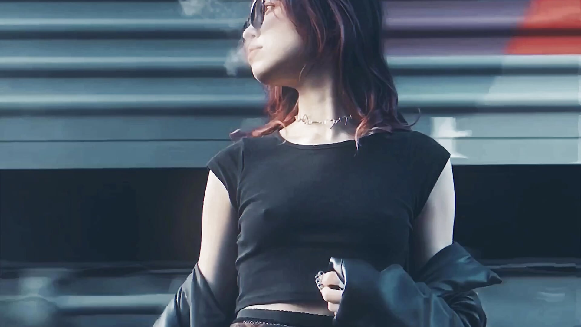 outside~ - video của người mẫu cam Evangeline_Lawrence_