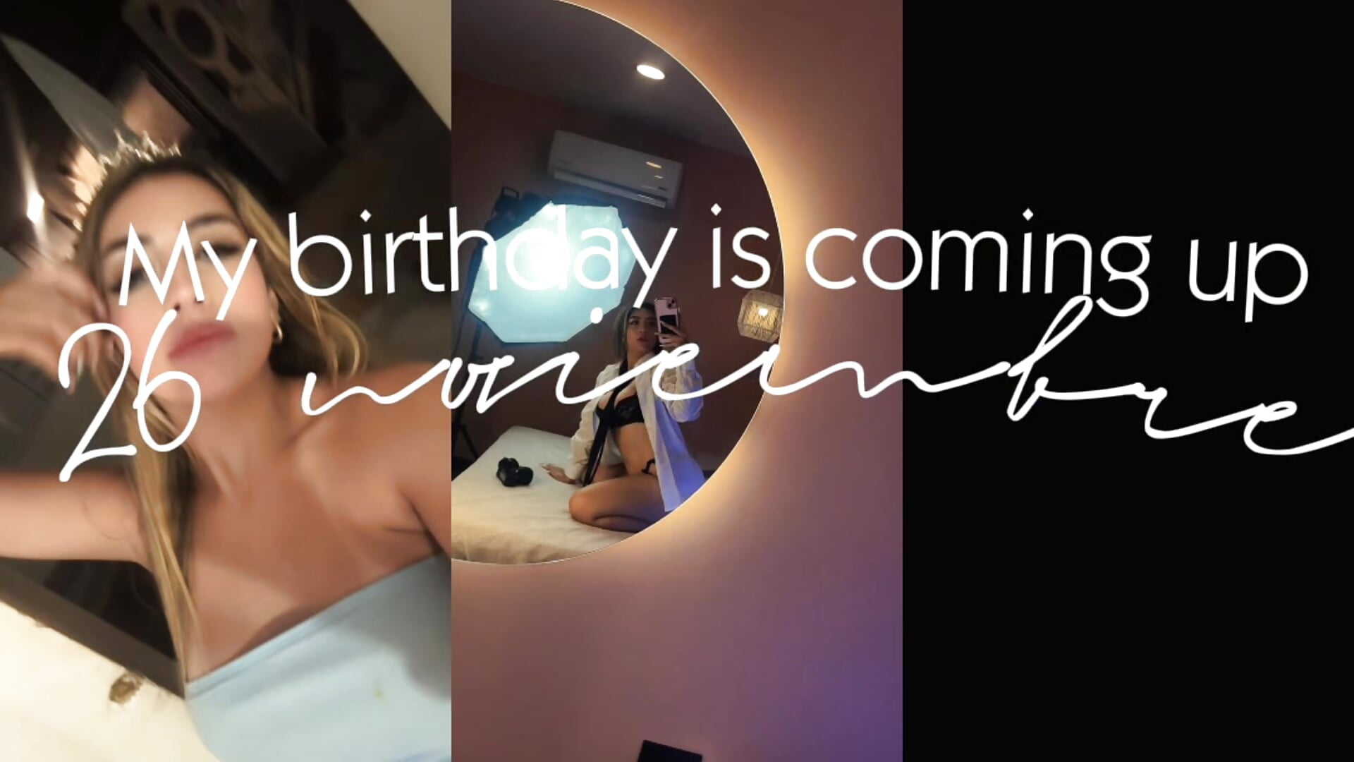 🩷My birthday is coming up on November 26 🩷 - video by Atenea_cute21 cam model