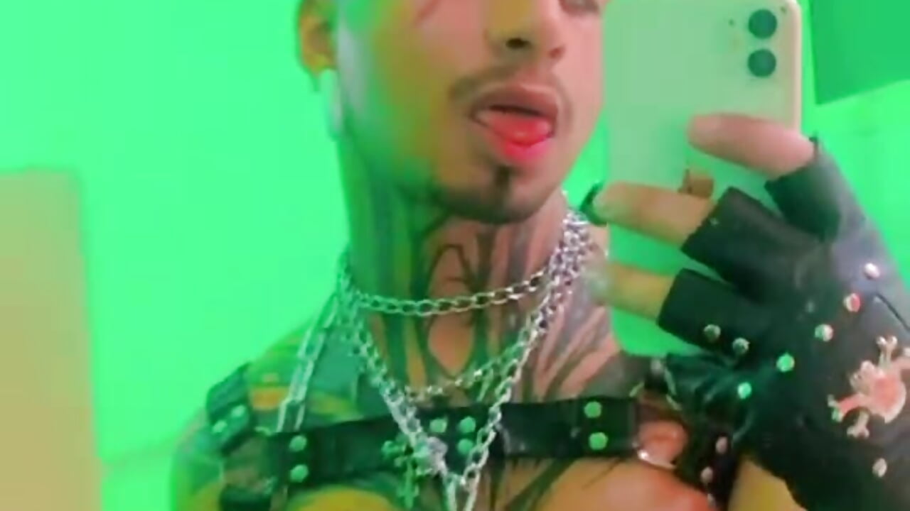 demony goth - clip cu JuanCamiilo_66 model videochat