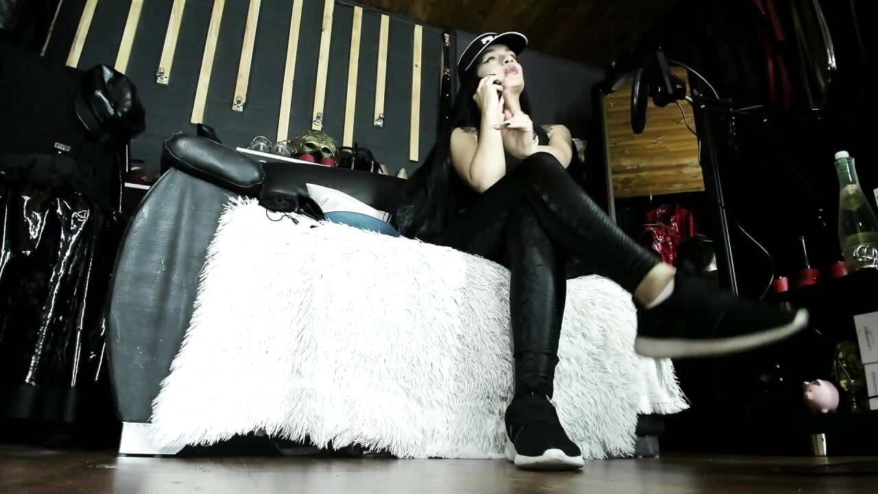 SPORT CLOTHES FOOT DOMINATION JOI💦😈 - video by Liilith_goddess_ cam model