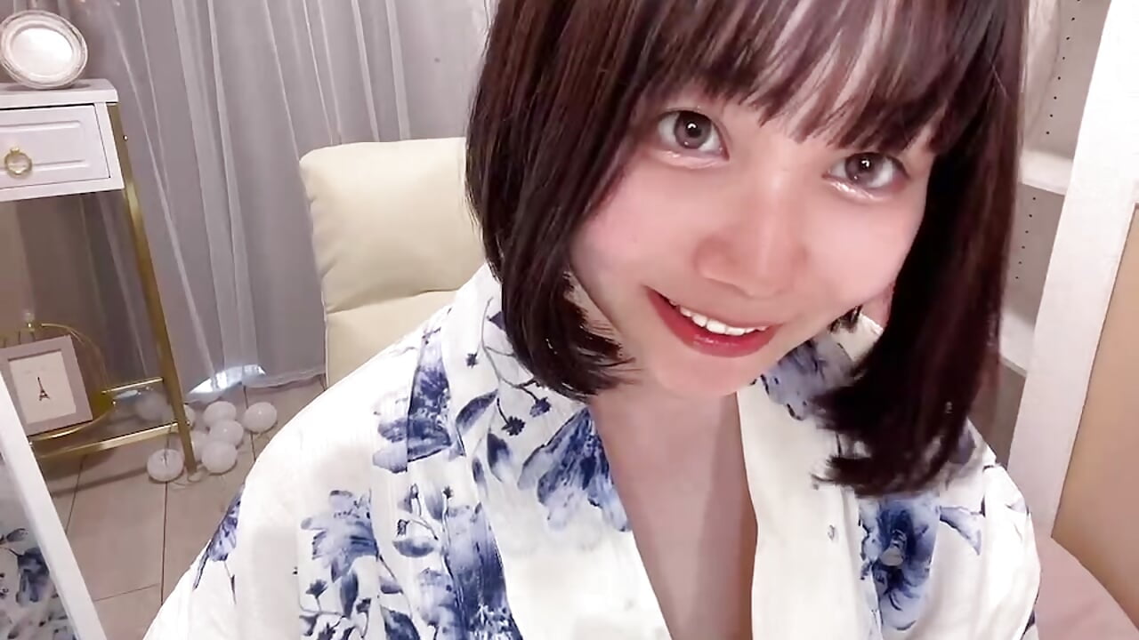 浴衣💙off動画✨️