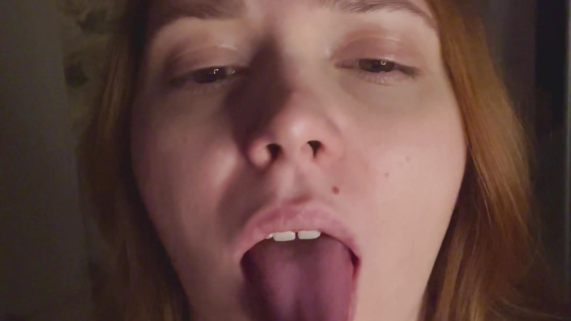 Hot POV blowjob with drool