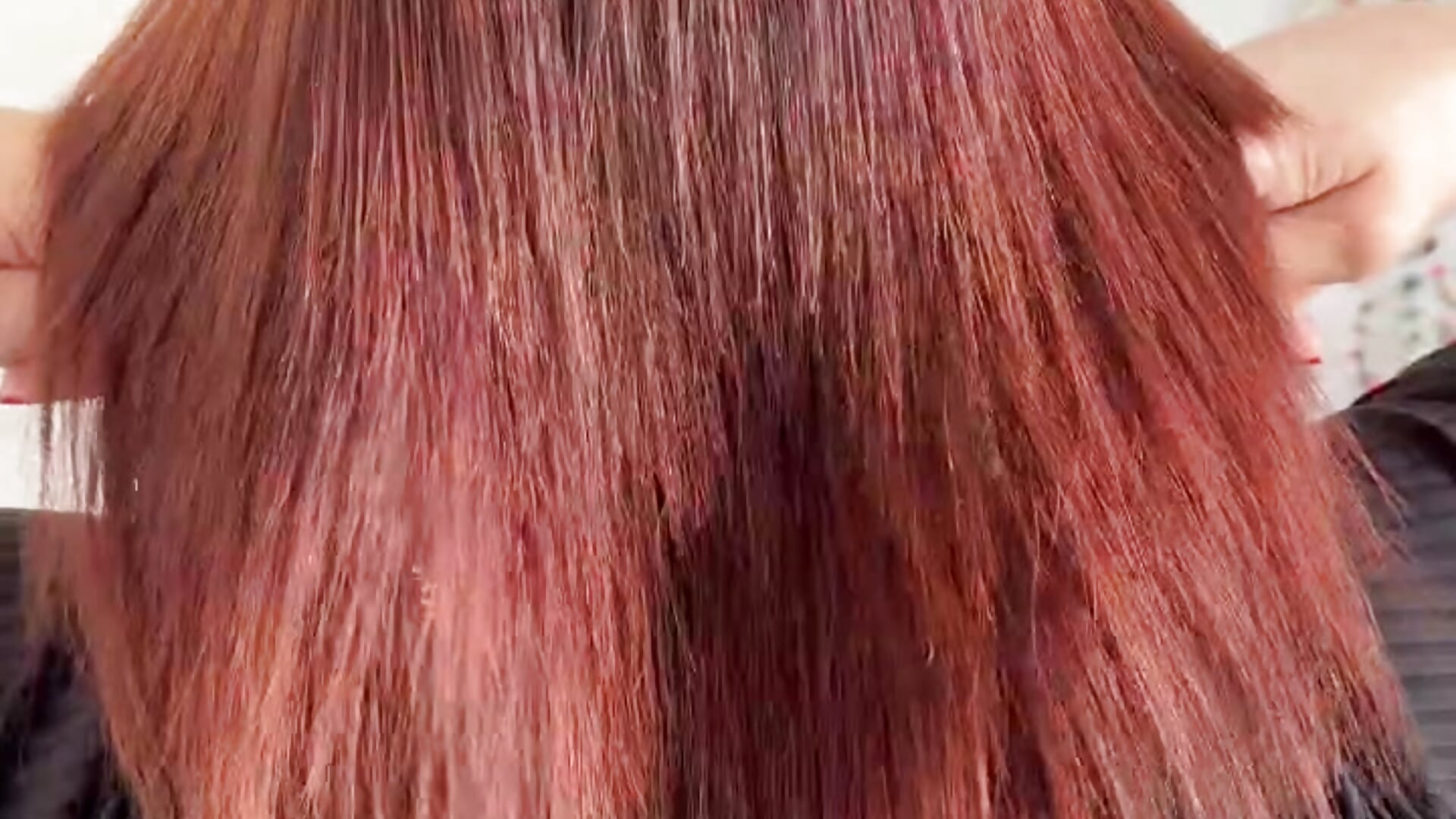 hair playing